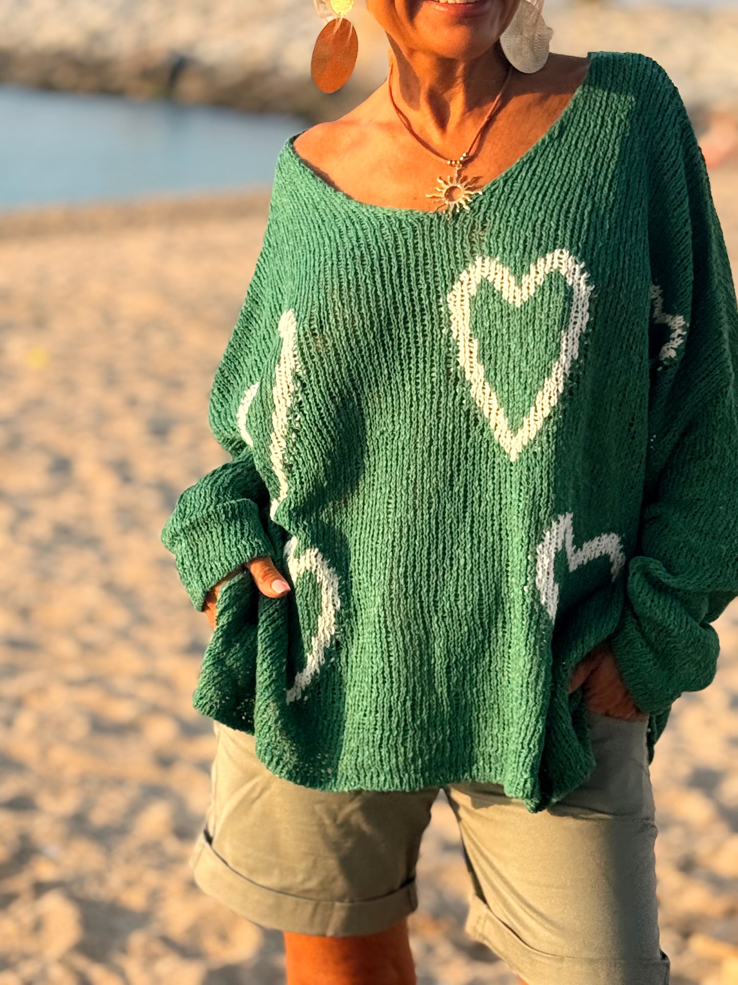 JERSEY ASIMÉTRICO CORAZÓN MULTICOLOR