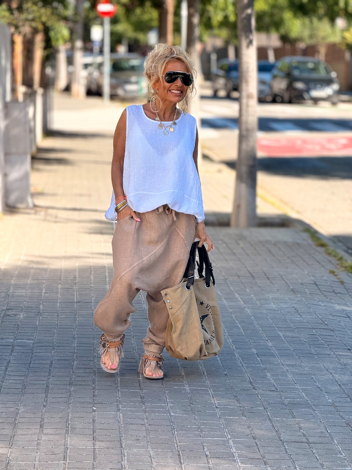 BLUSA LINO ARTHUR MULTICOLOR