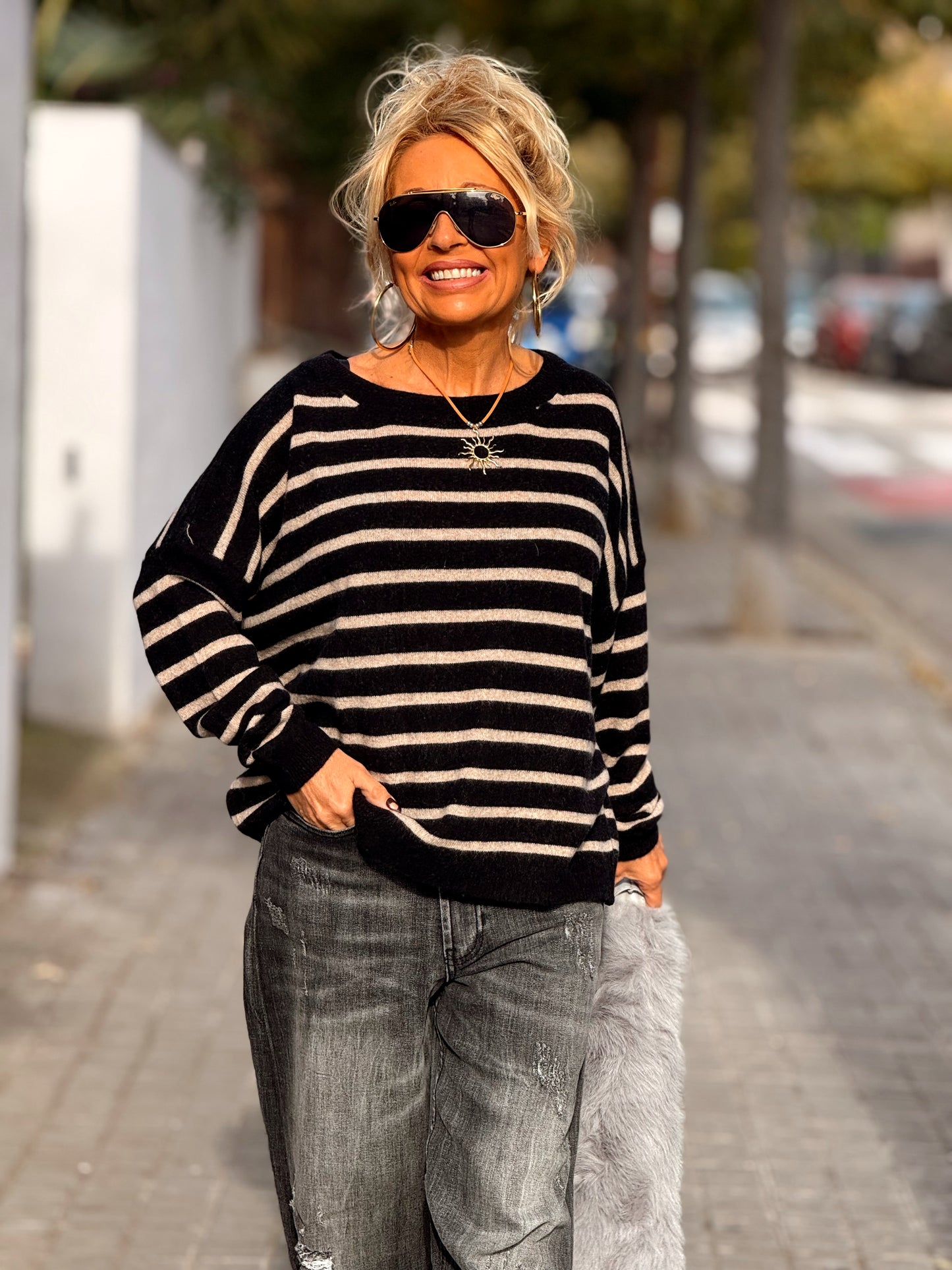 JERSEY DE PUNTO GARY RAYAS MULTICOLOR