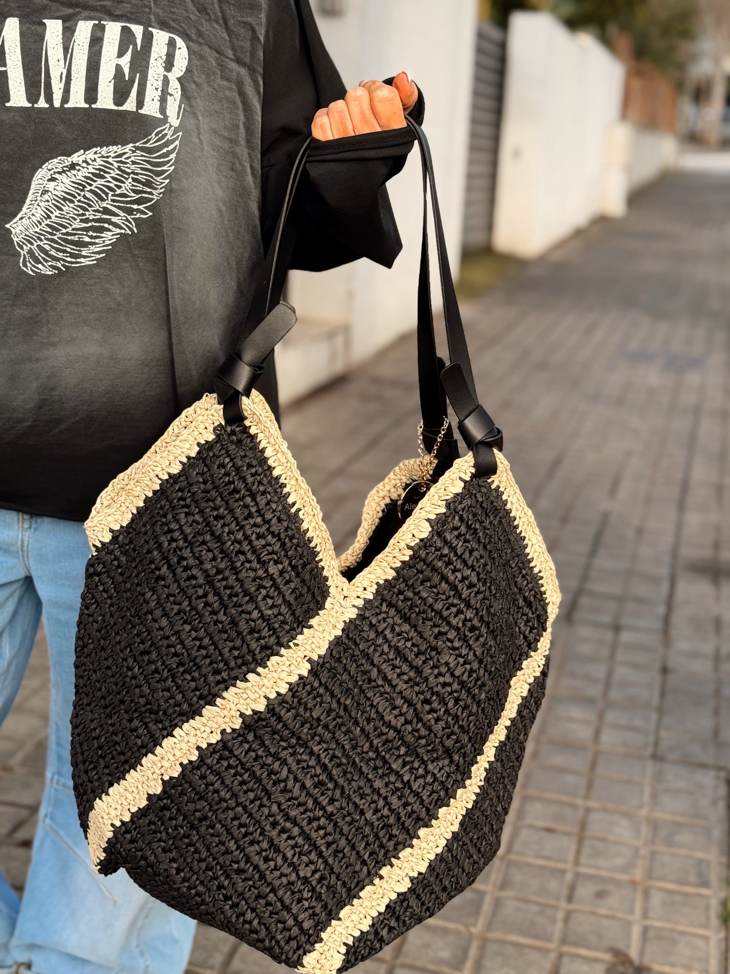 BOLSO RAFIA MULTICOLOR
