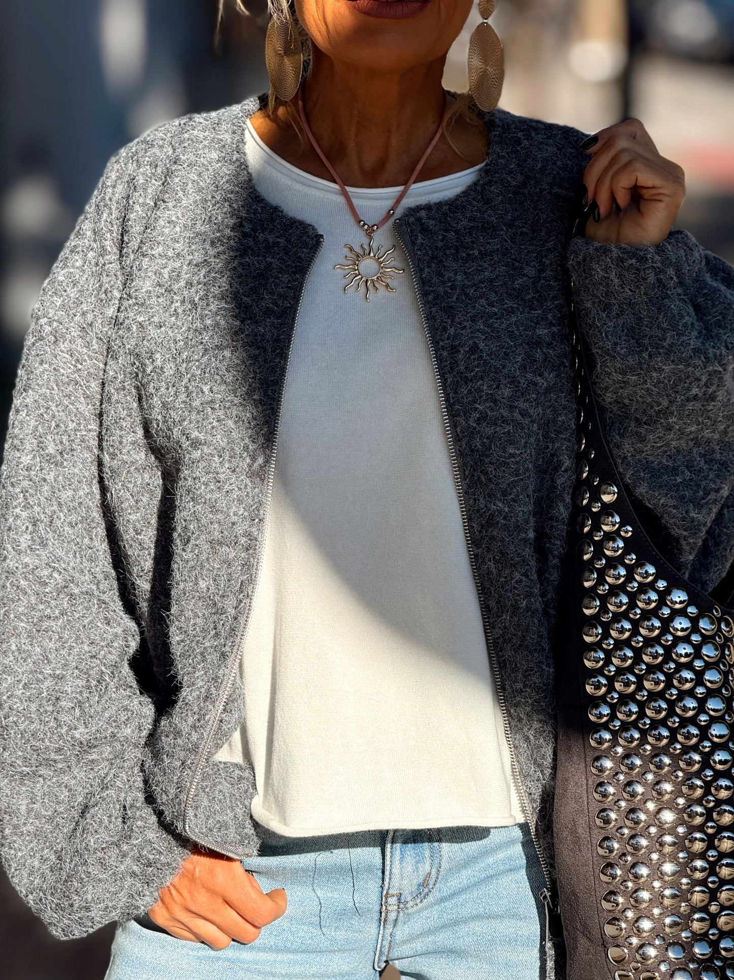 BOMBER DELIA MULTICOLOR