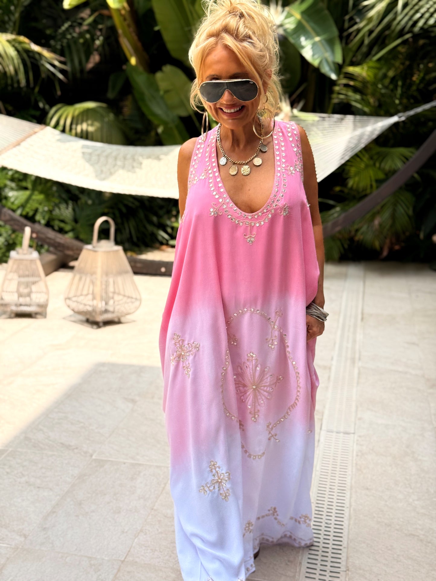VESTIDO SUPER OVERSIZE ARUBA MULTICOLOR