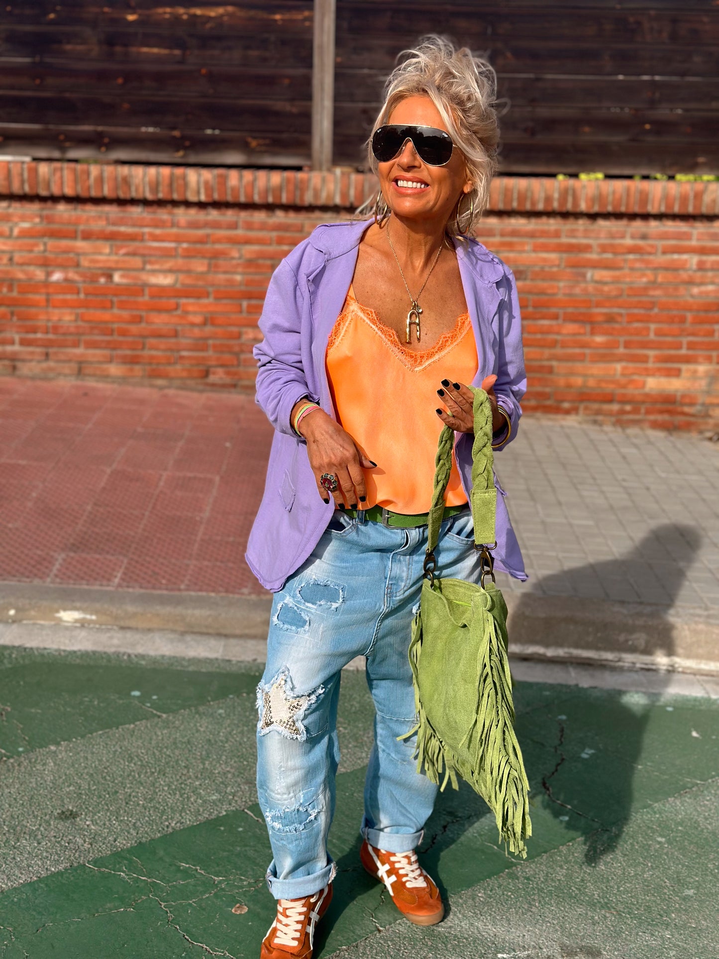 AMERICANA DESGASTADA JOYCE MALVA