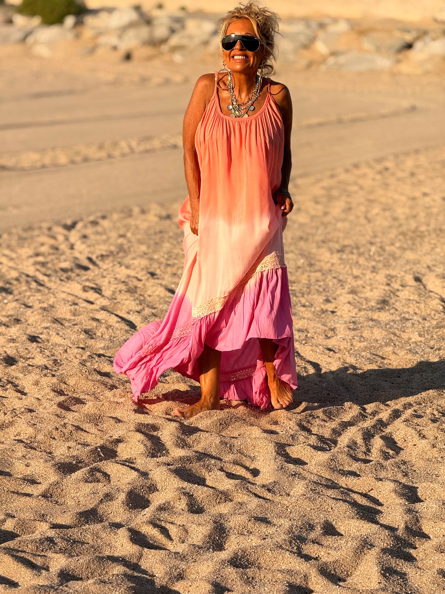 VESTIDO TIRANTE TYE&DYE MULTICOLOR
