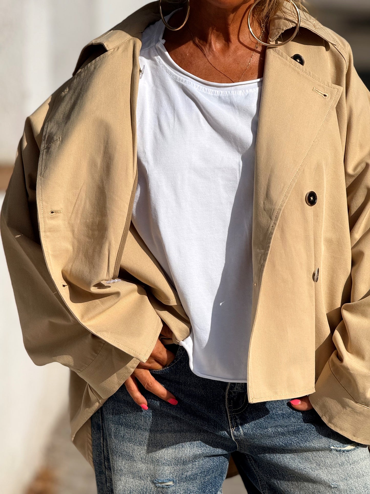 CHAQUETA OVERSIZE EVA MULTICOLOR
