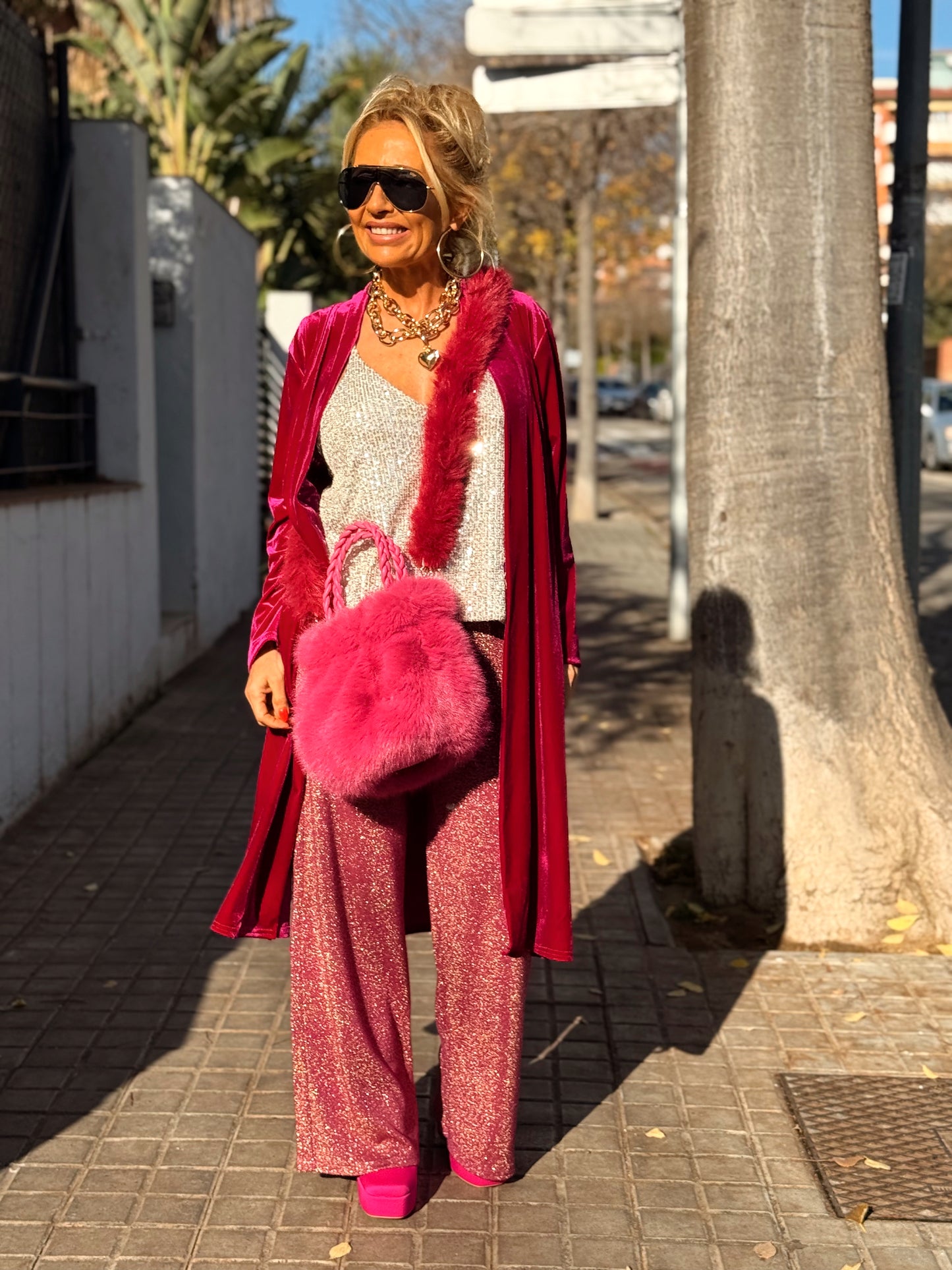 KIMONO TERCIOPELO MULTICOLOR