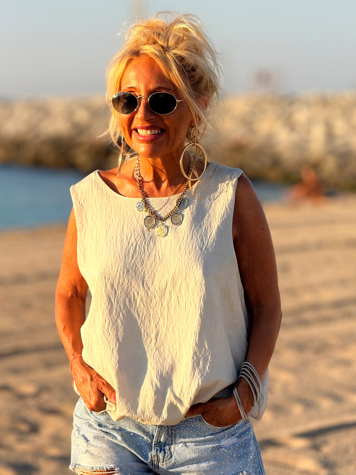 TOP ROCIO MULTICOLOR