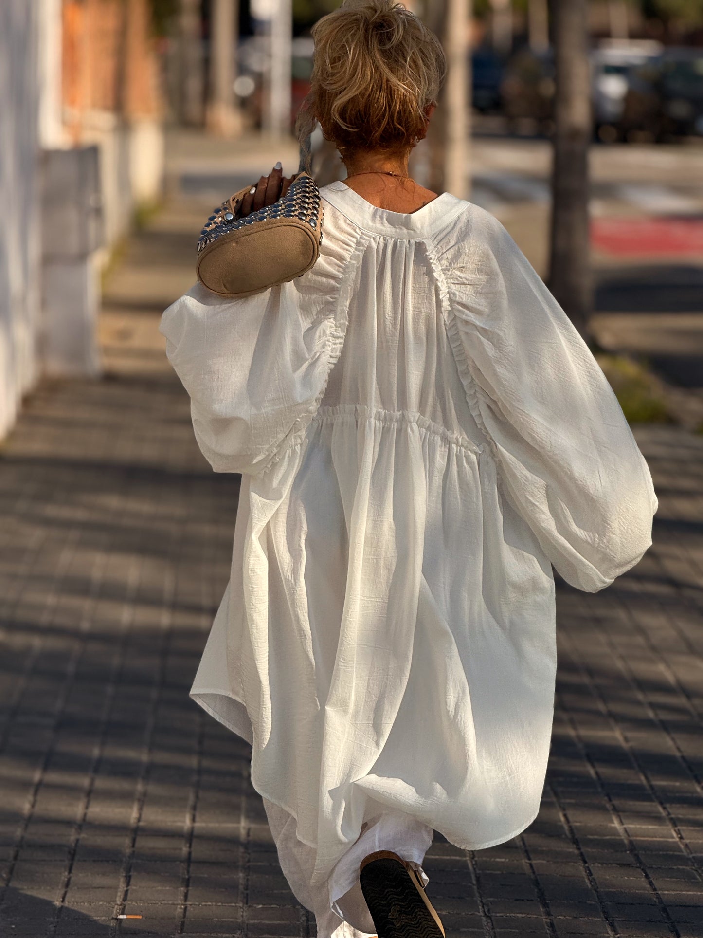 VESTIDO OVERSIZE NINA MULTICOLOR