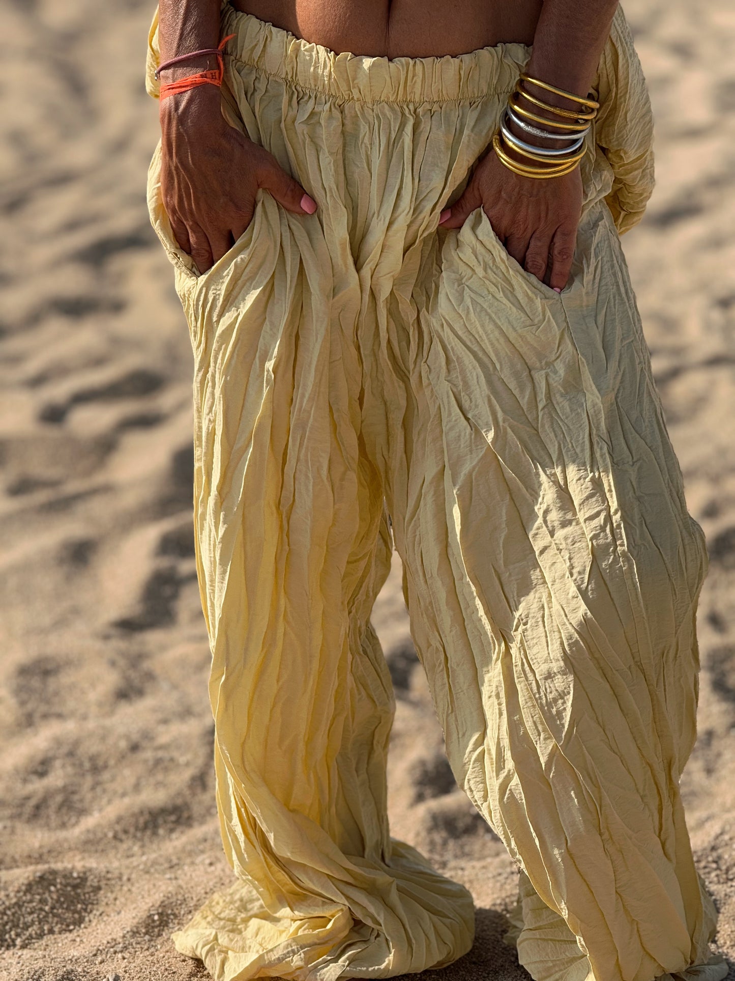 CONJUNTO ARRUGADO MULTICOLOR