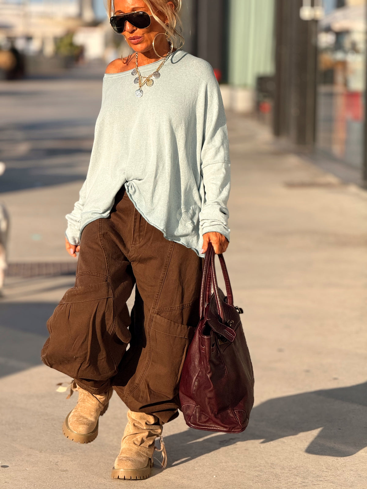 PANTALON OVERSIZE CHARLY MULTICOLOR
