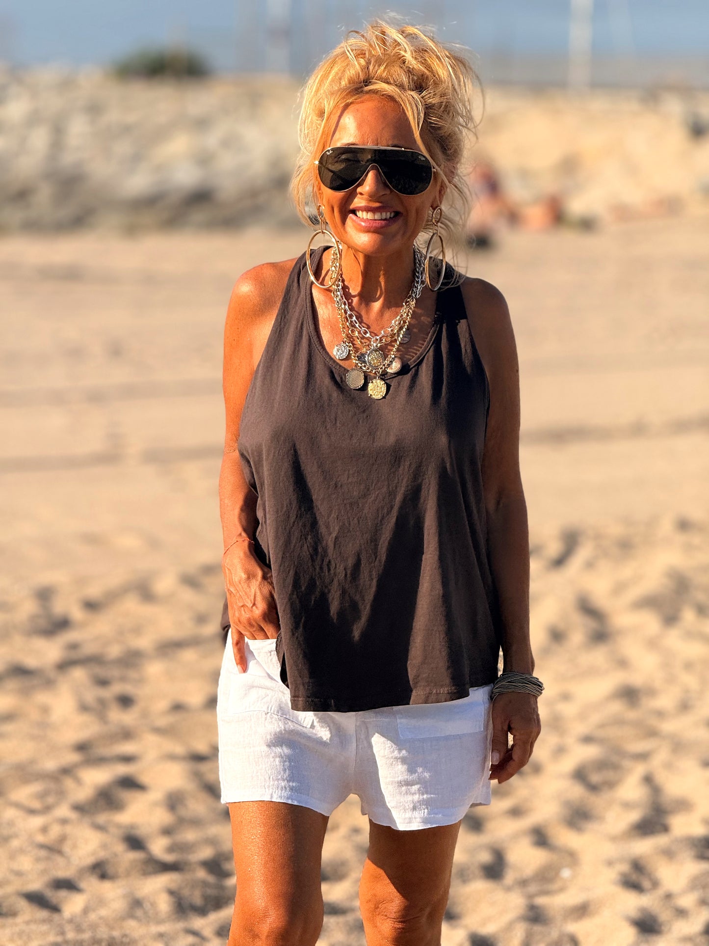 TOP ENTRELAZO MULTICOLOR