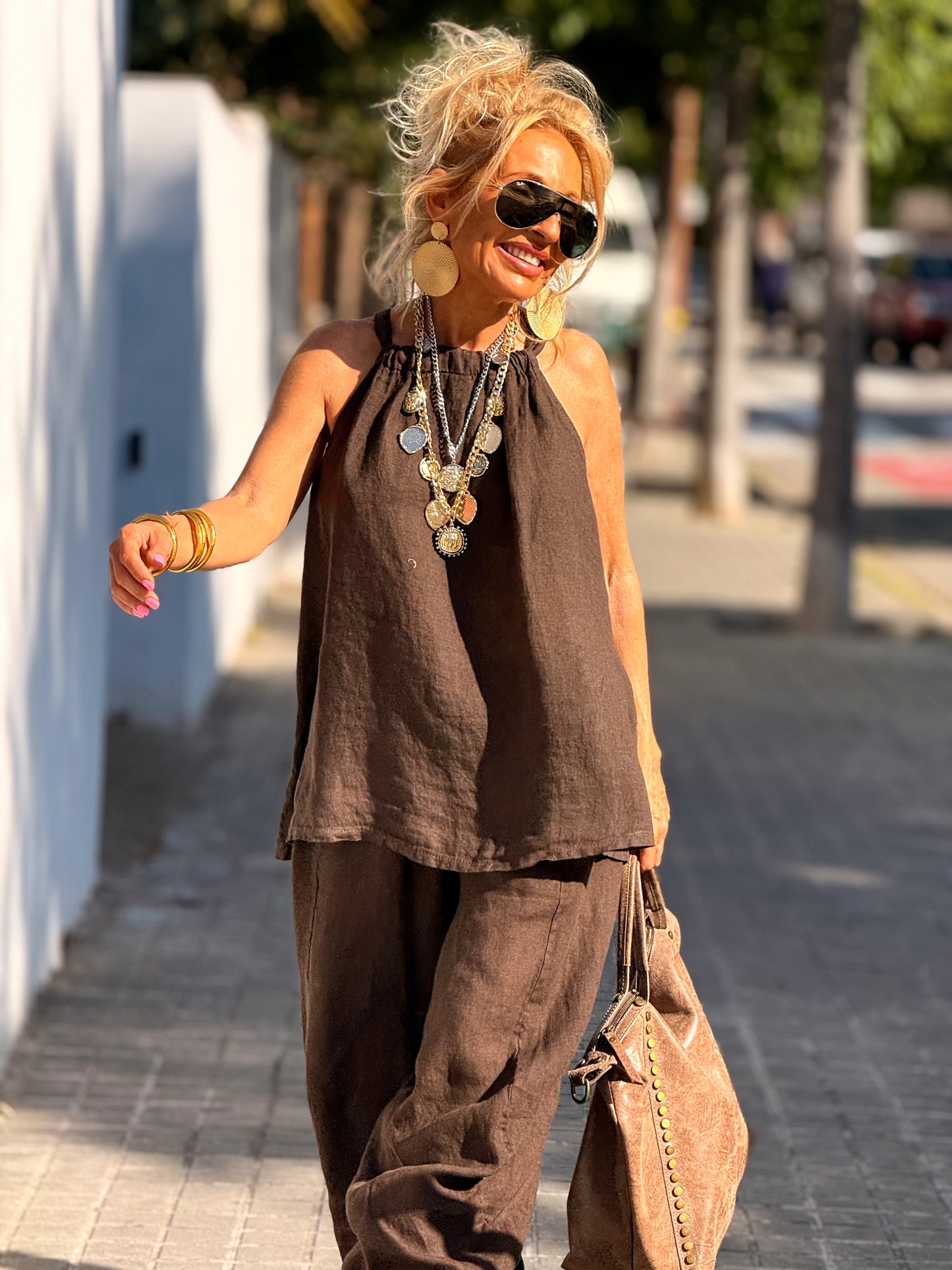 TOP LINO YOLA MULTICOLOR
