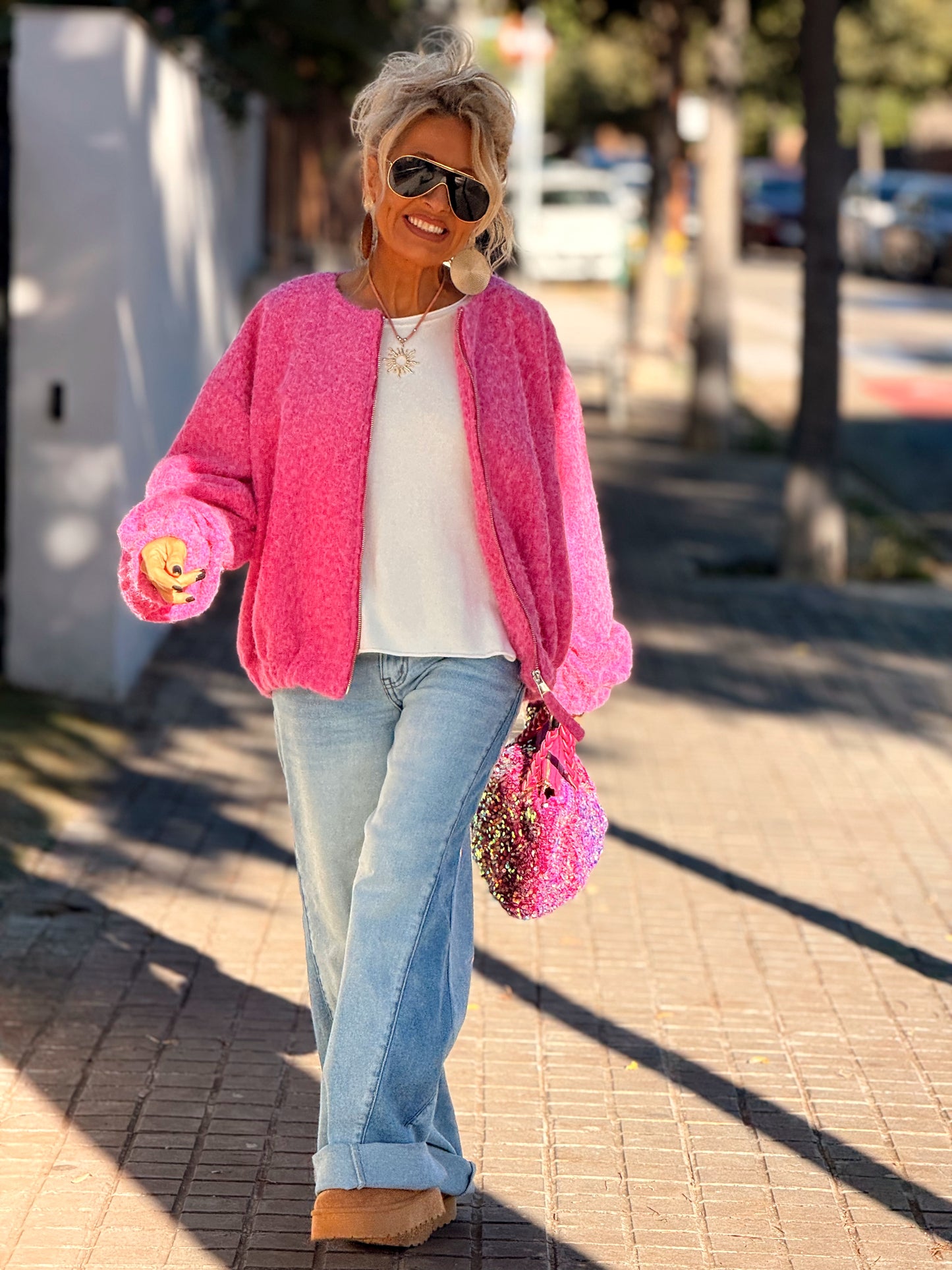 BOMBER DELIA MULTICOLOR