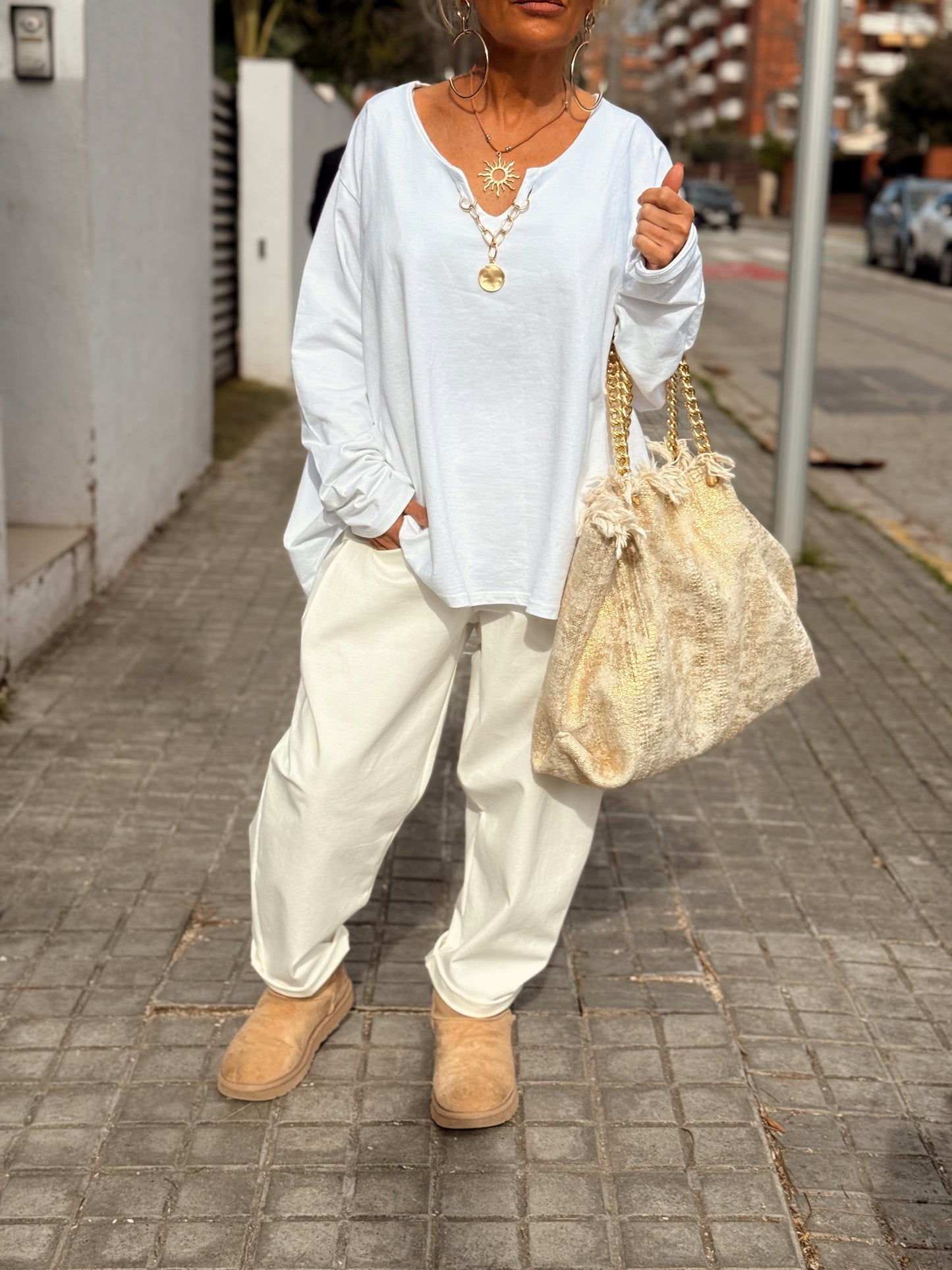 PANTALON OVERSIZE GUY MULTICOLOR