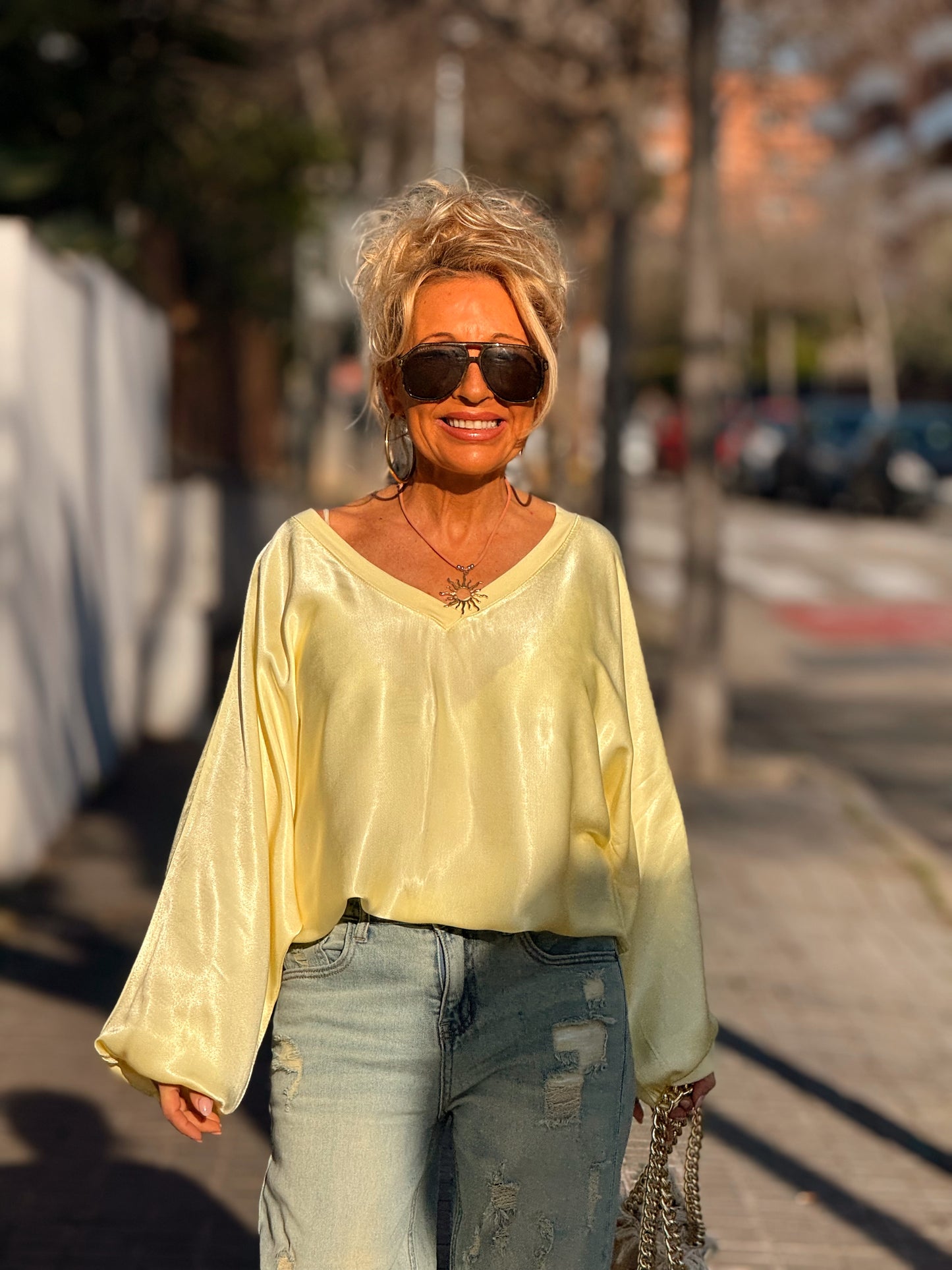 BLUSA OVERSIZE ZIGGY MULTICOLOR