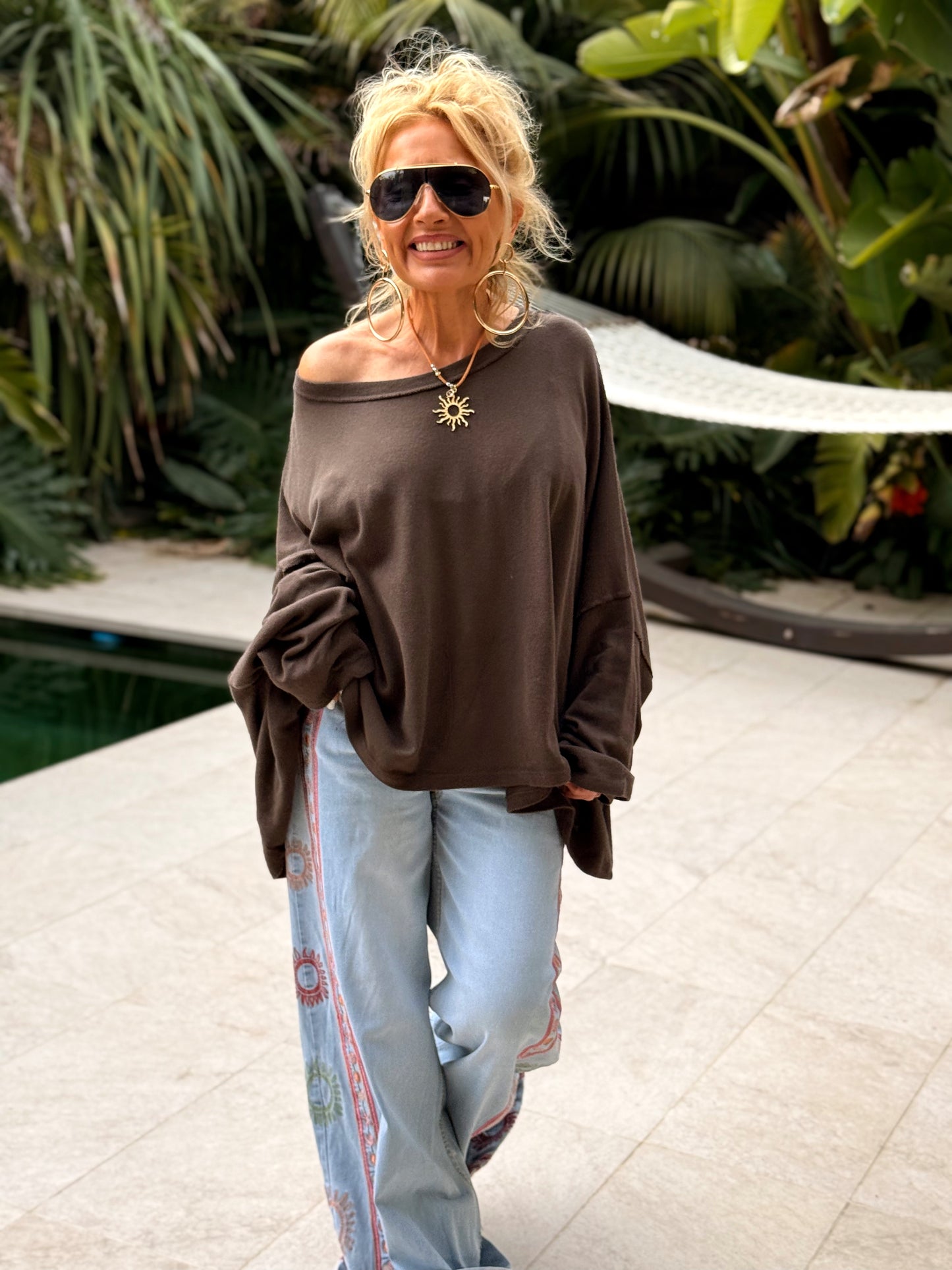 CAMISETA SUPER OVERSIZE SHILA MULTICOLOR