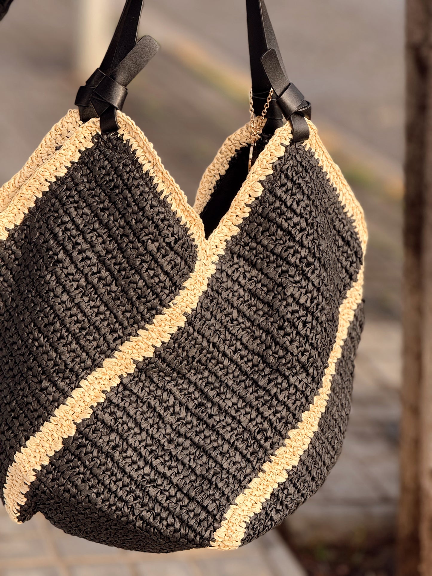 BOLSO RAFIA MULTICOLOR