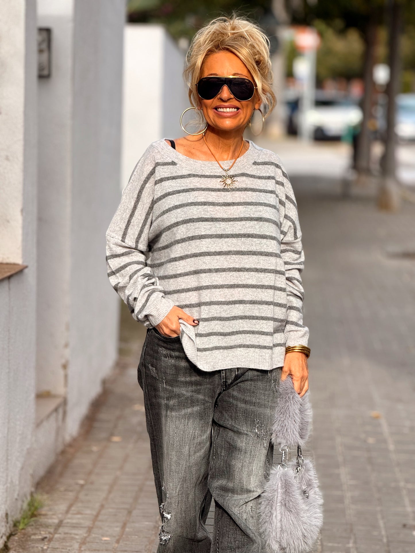 JERSEY DE PUNTO GARY RAYAS MULTICOLOR