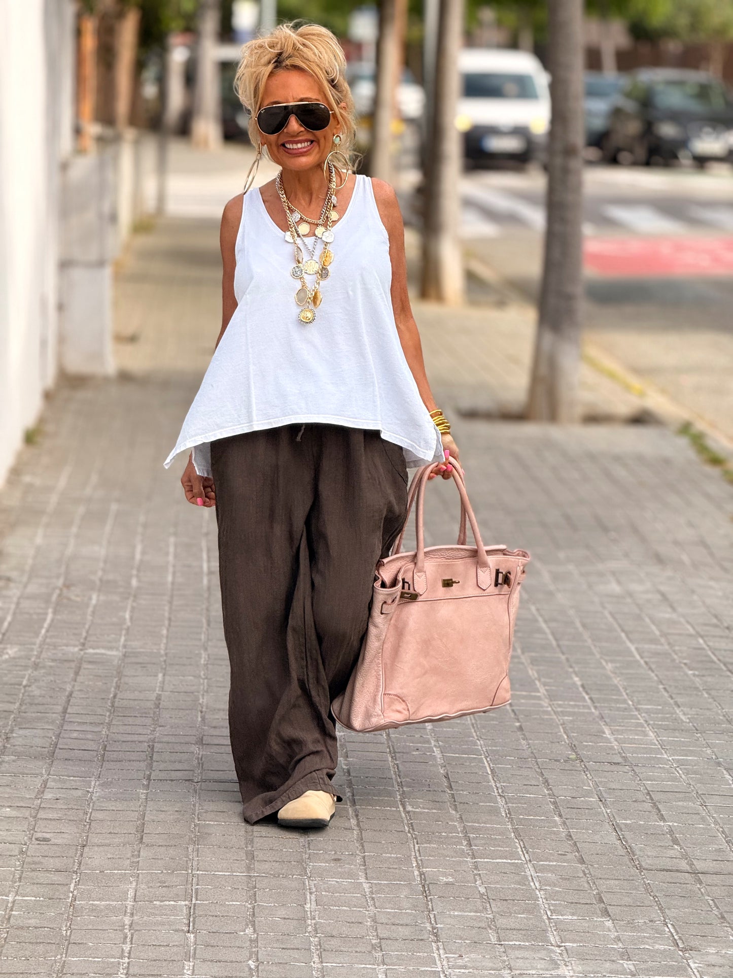 PANTALON RAYAS MULTICOLOR