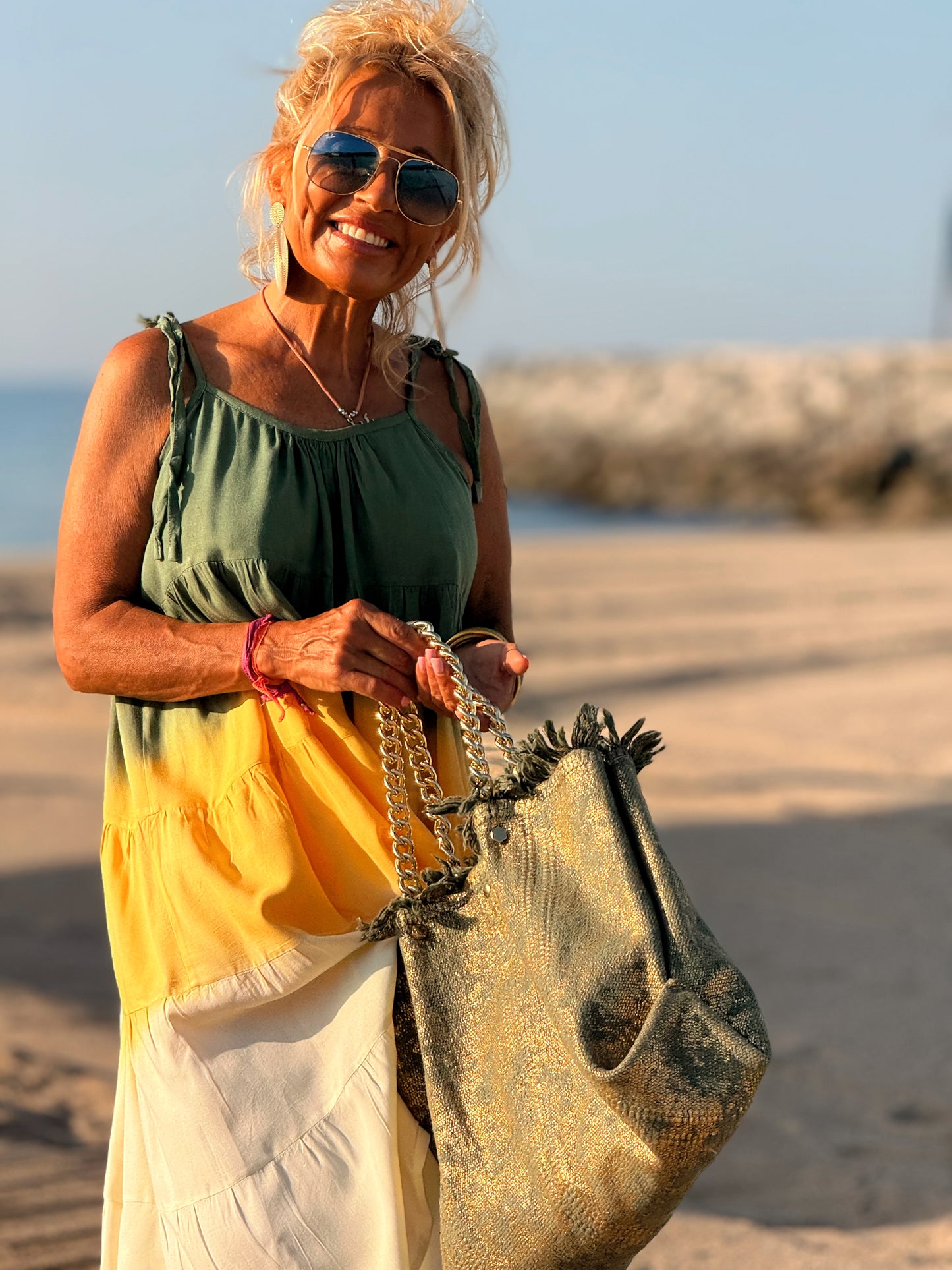 VESTIDO CORTO TIRANTES TYE&DYE MULTICOLOR