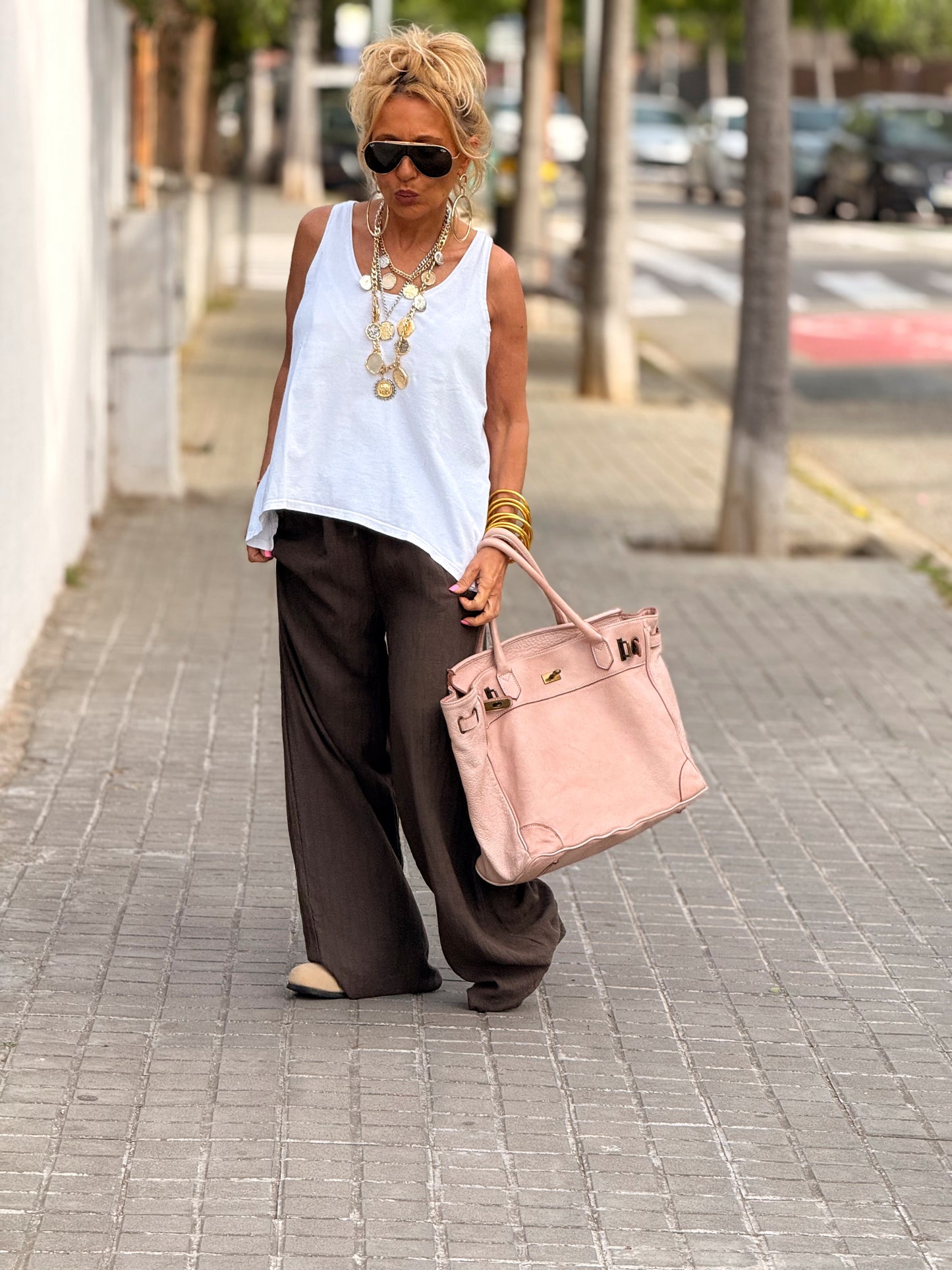 PANTALON RAYAS MULTICOLOR