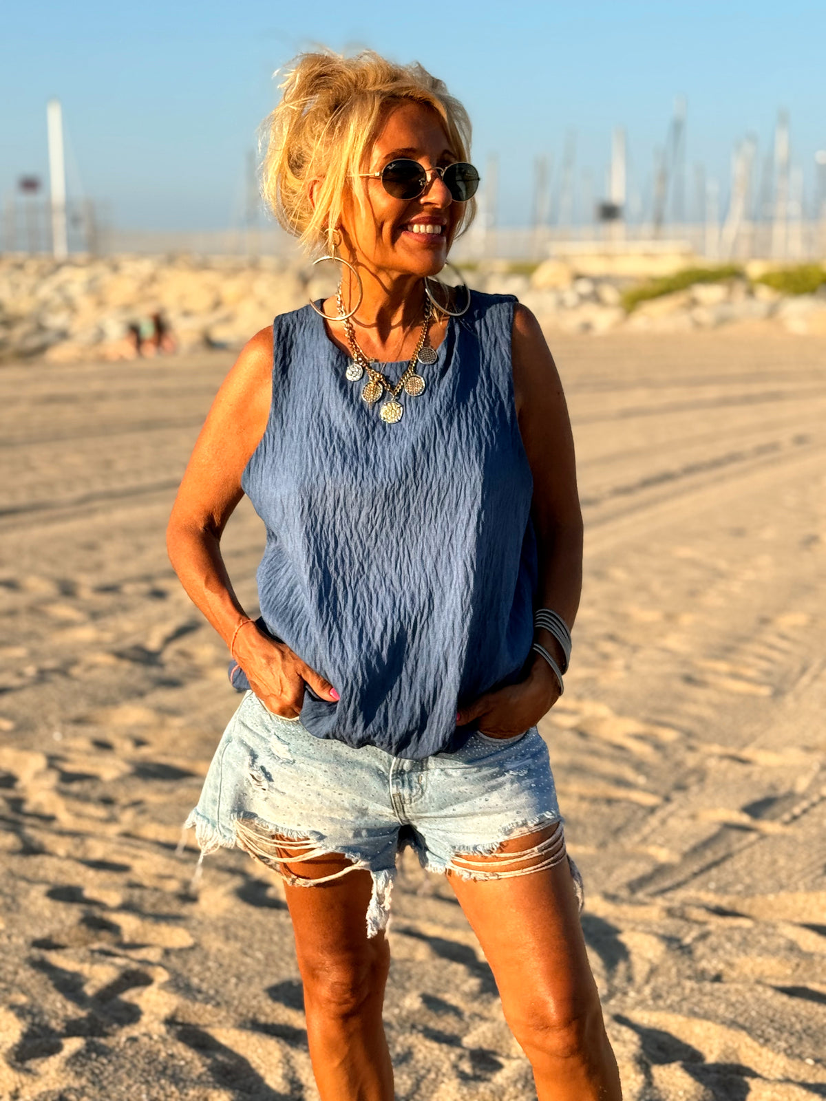 TOP ROCIO MULTICOLOR