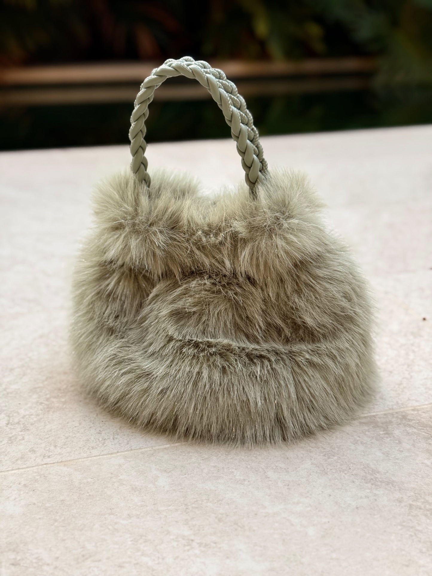 BOLSO PEQUEÑO PELO SINTÉTICO STOCKHOLM MULTICOLOR