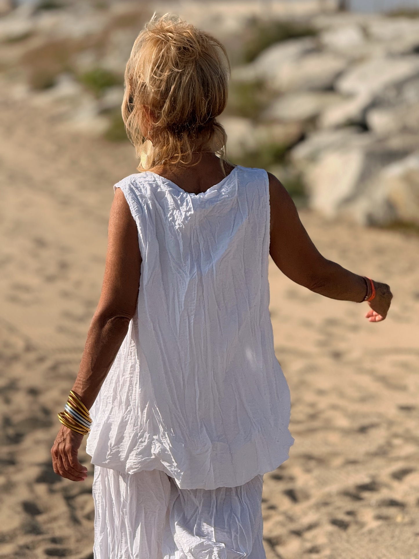 CONJUNTO ARRUGADO MULTICOLOR