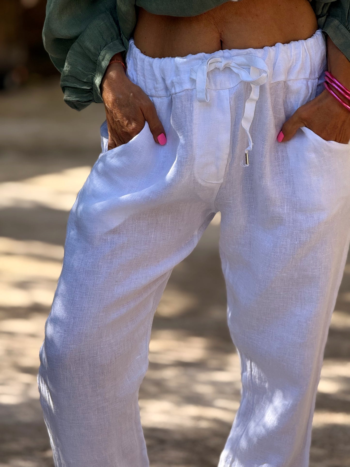 PANTALON LINO MANU