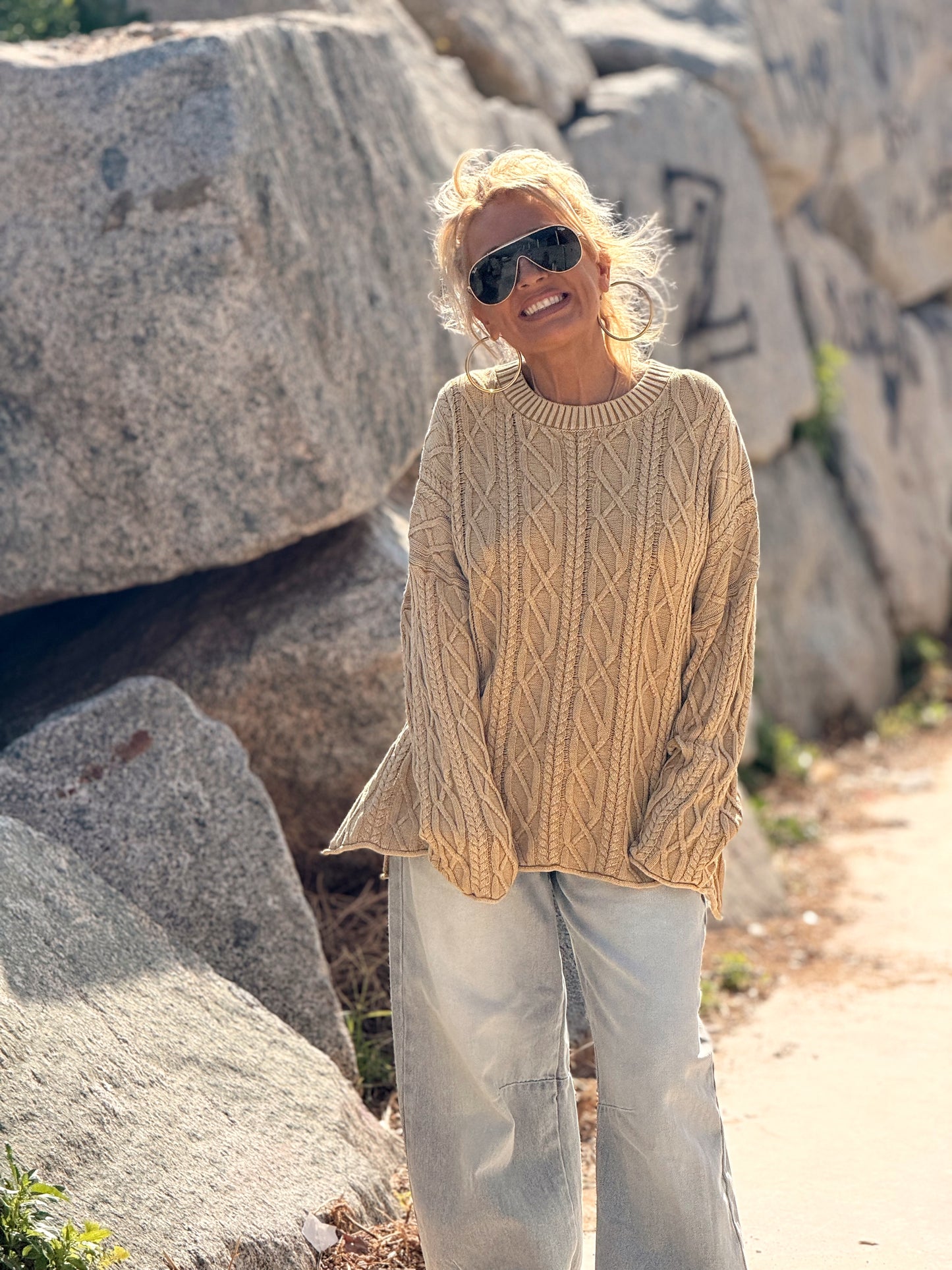 JERSEY ENTRELAZADO TAMARA MULTICOLOR