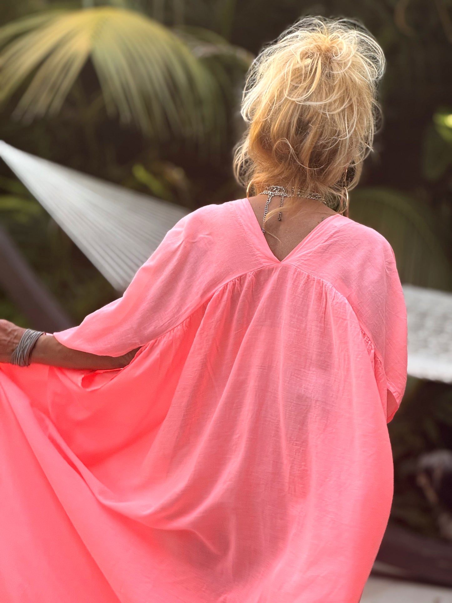 VESTIDO- TÚNICA SUPER OVERSIZE SANDRINE MULTICOLOR