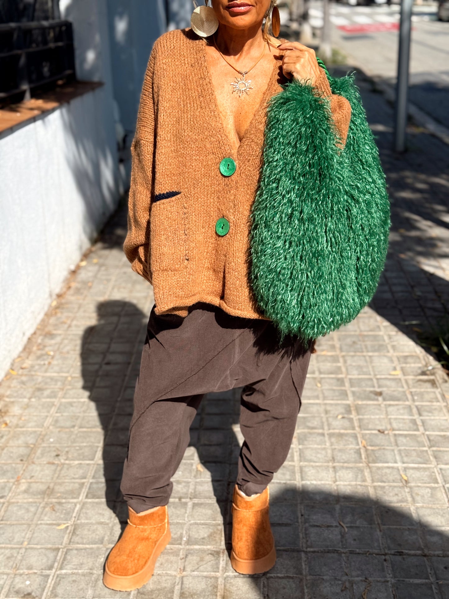 BOLSO PELO SINTÉTICO KEZIA MULTICOLOR