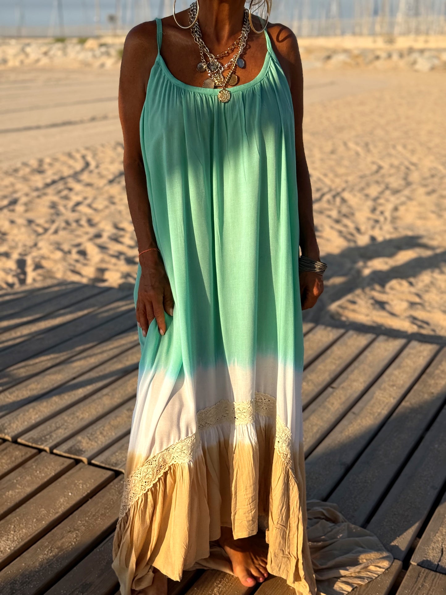 VESTIDO TIRANTE TYE&DYE MULTICOLOR