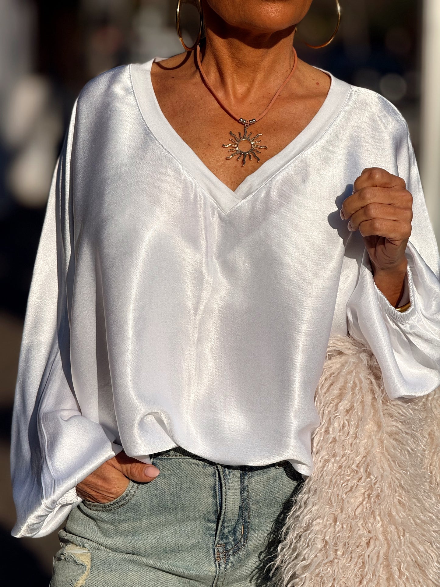 BLUSA OVERSIZE ZIGGY MULTICOLOR