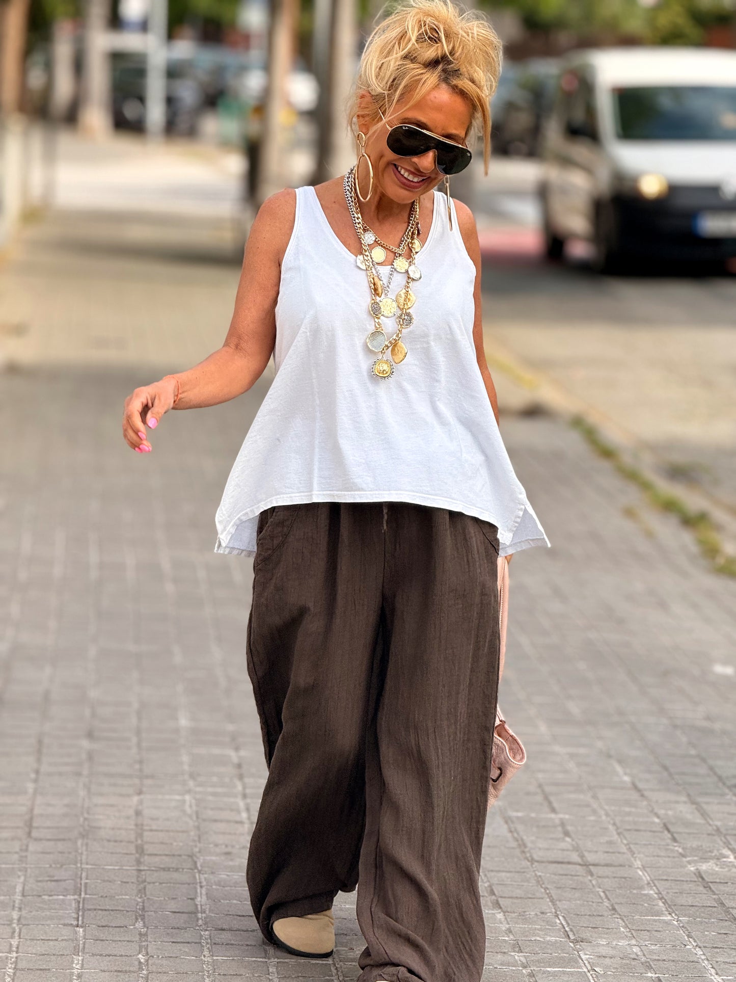PANTALON RAYAS MULTICOLOR
