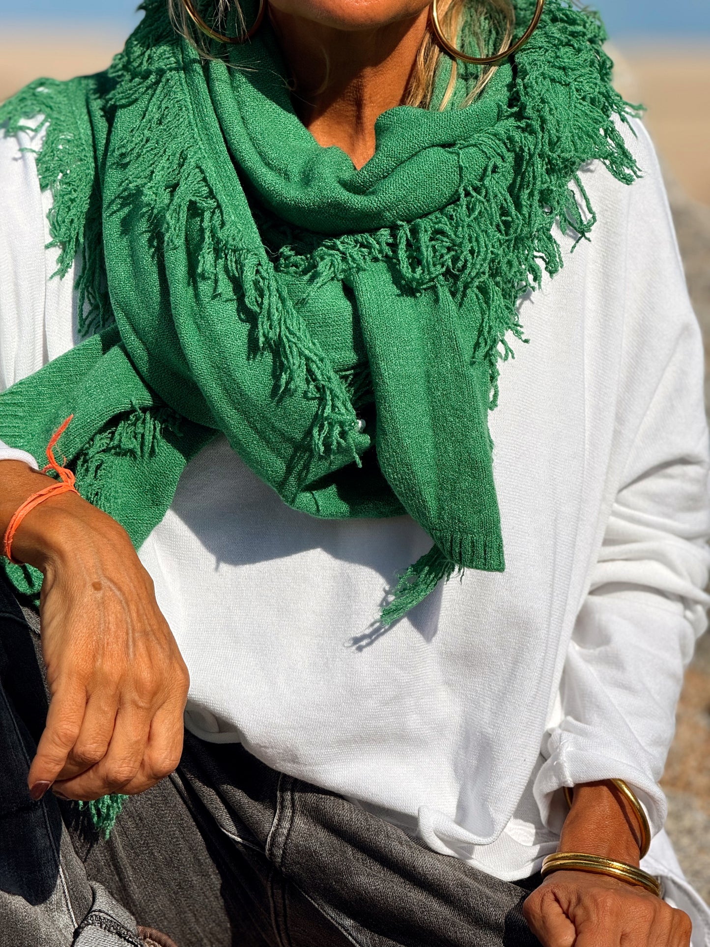 BUFANDA FLECOS CELINE MULTICOLOR