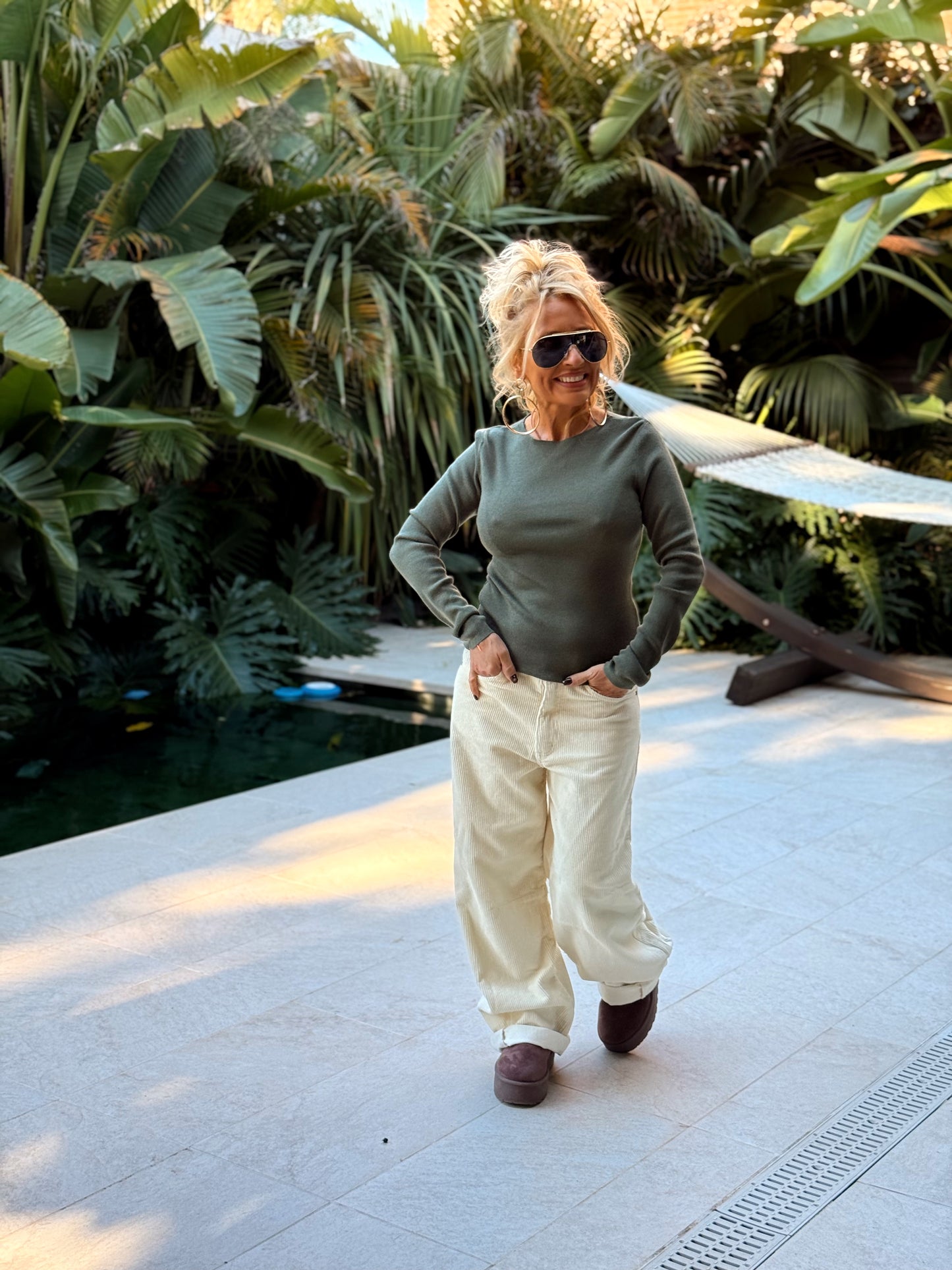 JERSEY DE PUNTO AJUSTADO MULTICOLOR