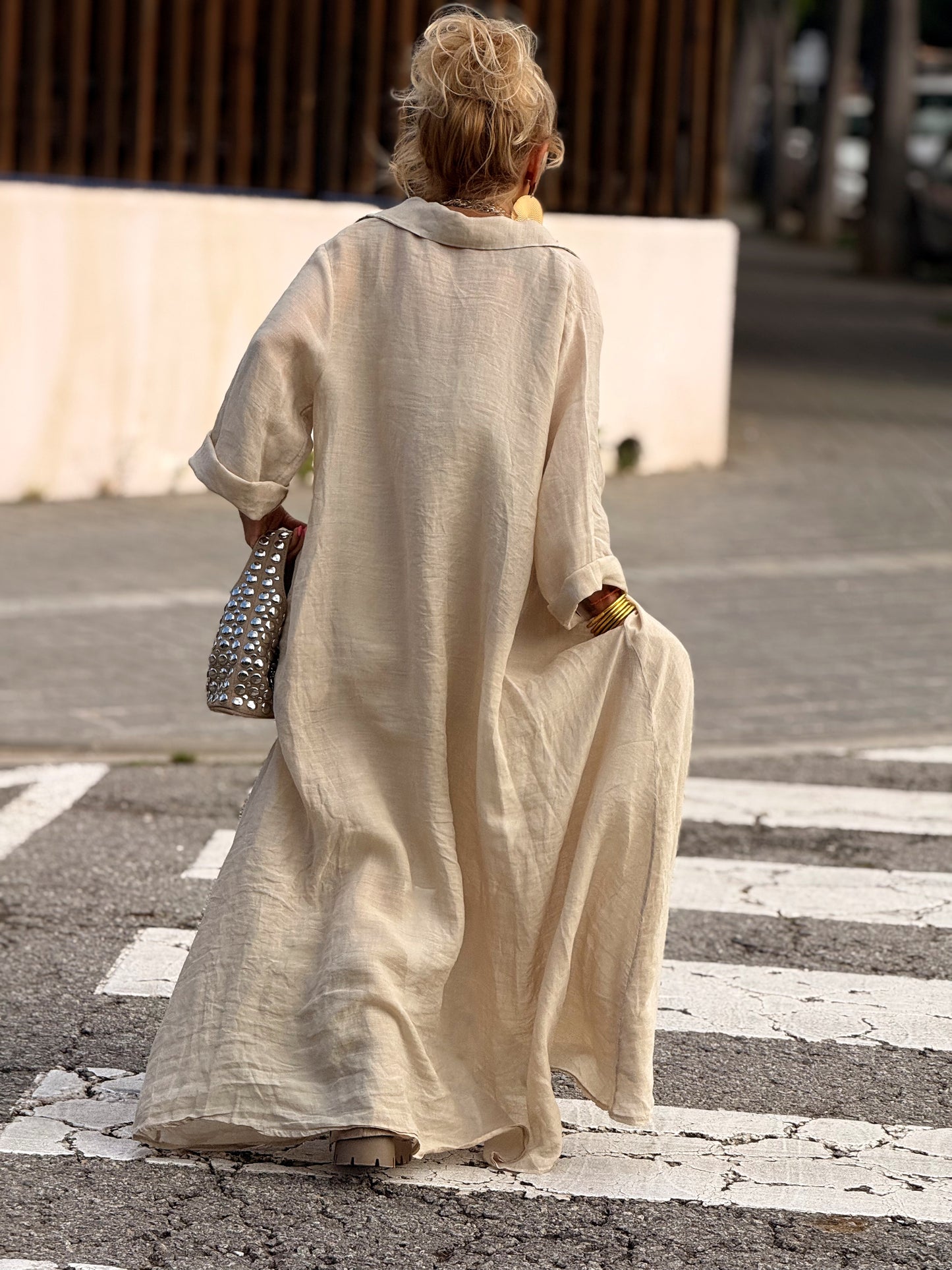 VESTIDO-CAMISA DOBLE ZAIRA MULTICOLOR