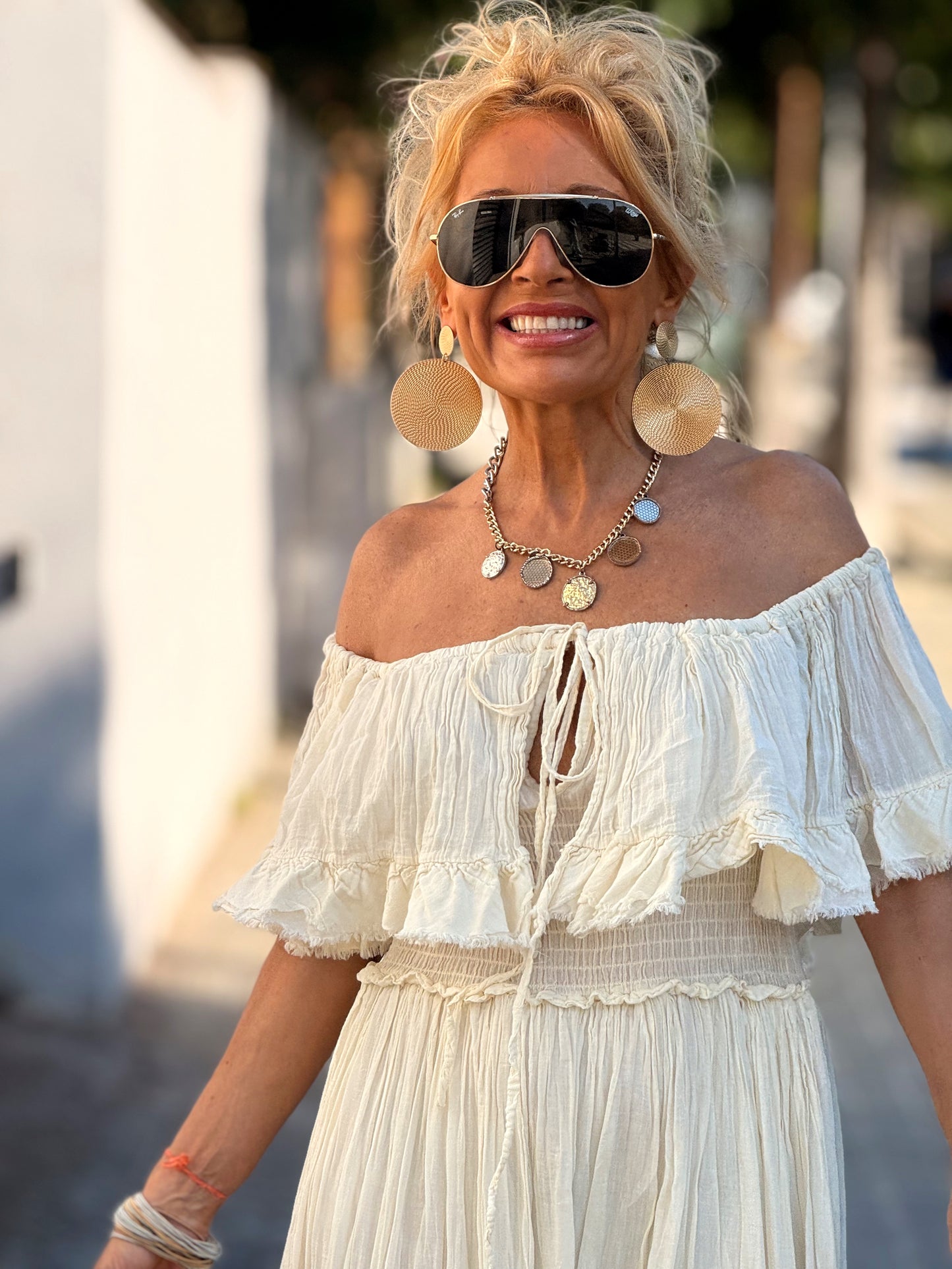 VESTIDO BOHO MULTICOLOR