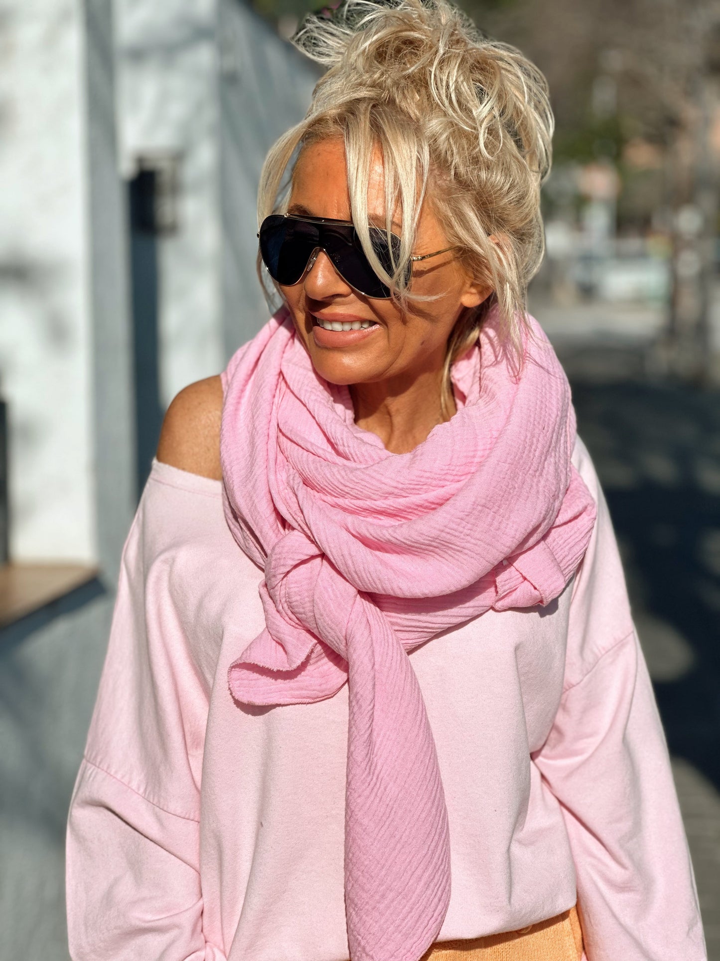 PAÑUELO PAREO PANAL MULTICOLOR