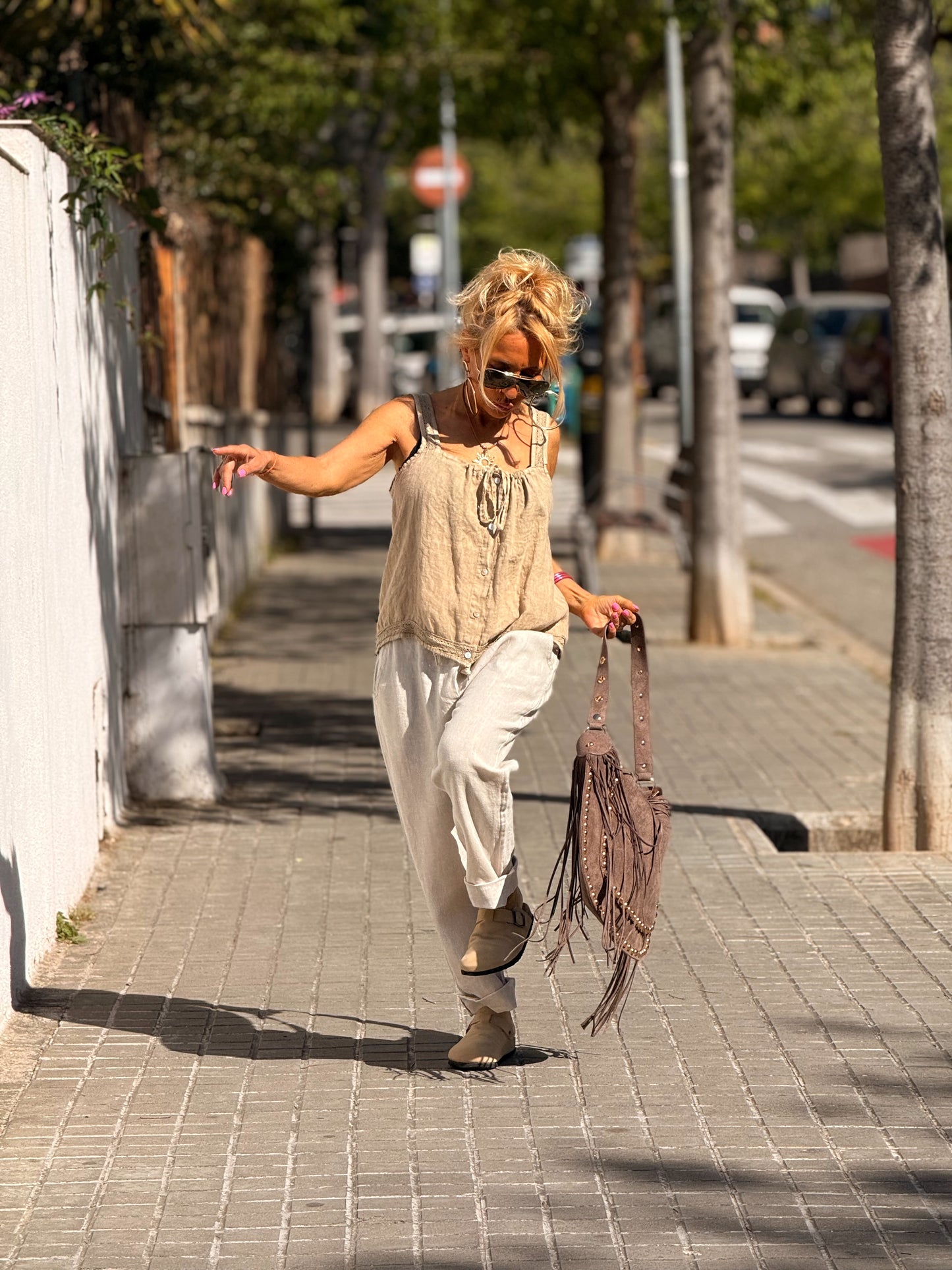 PANTALON LINO MANU
