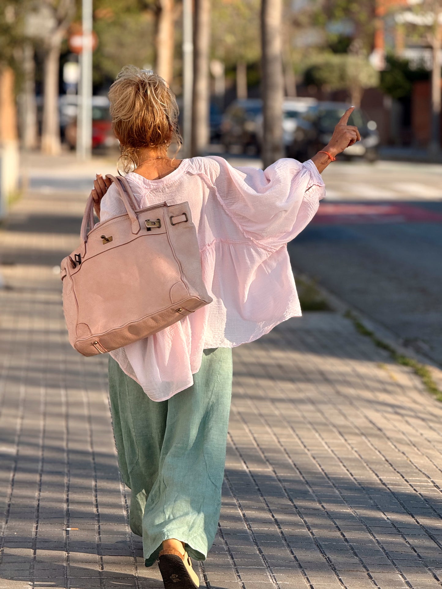 BLUSA OVERSIZE NINA MULTICOLOR
