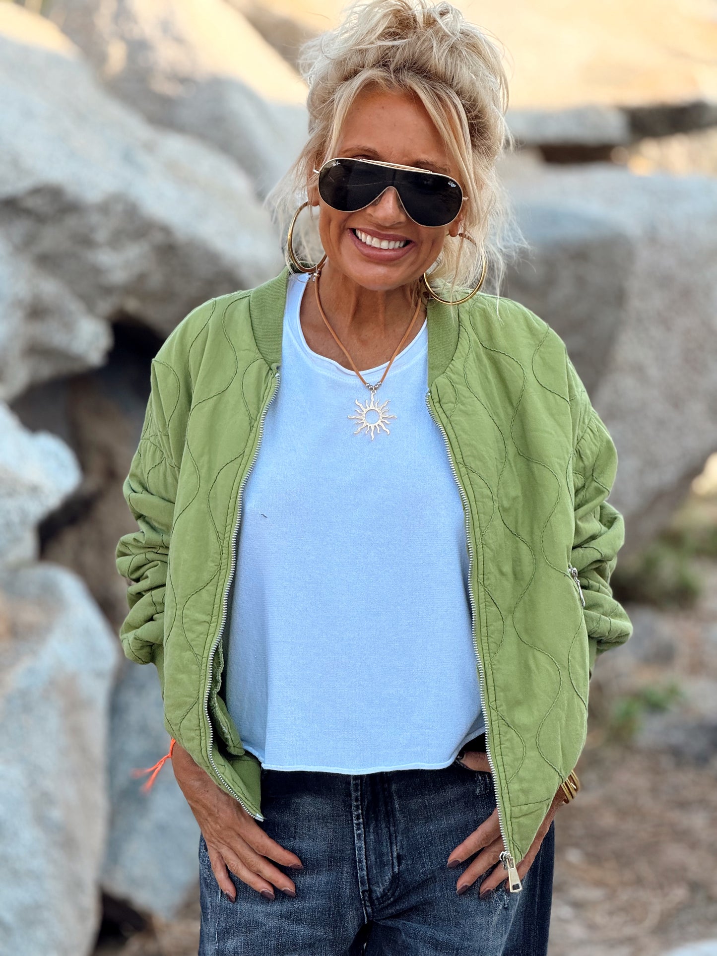 BOMBER FILIPA MULTICOLOR