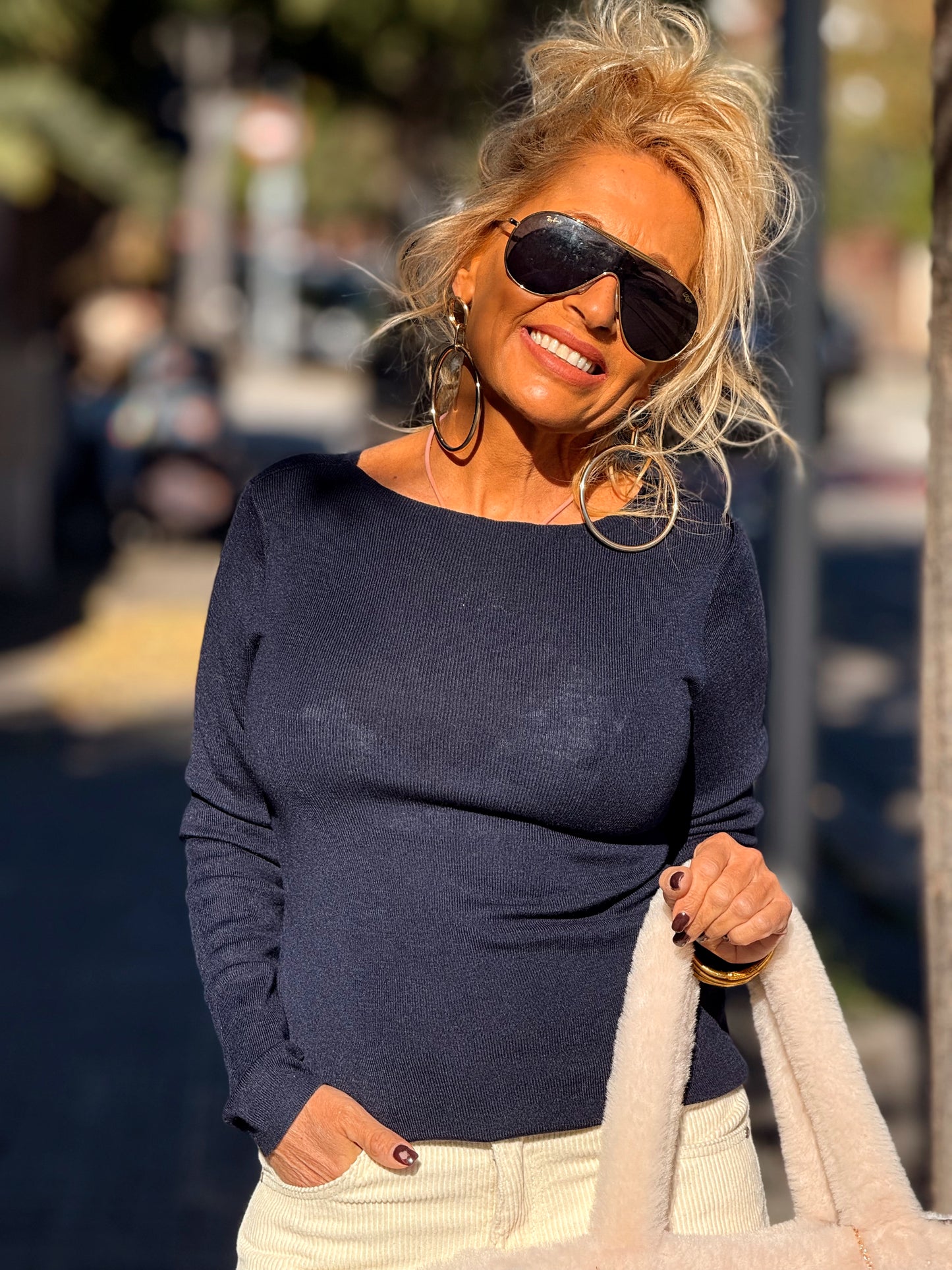 JERSEY DE PUNTO AJUSTADO MULTICOLOR