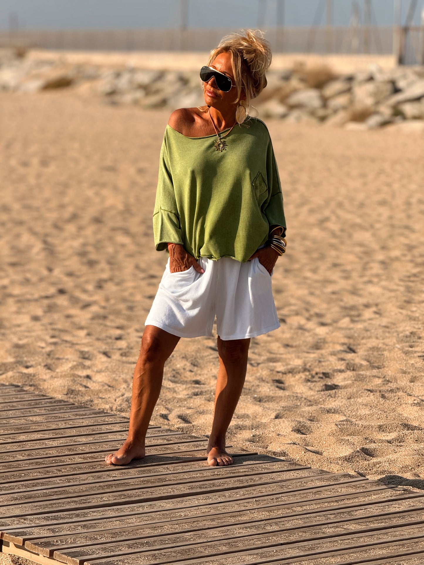 SHORT OVERSIZE BONNIE MULTICOLOR