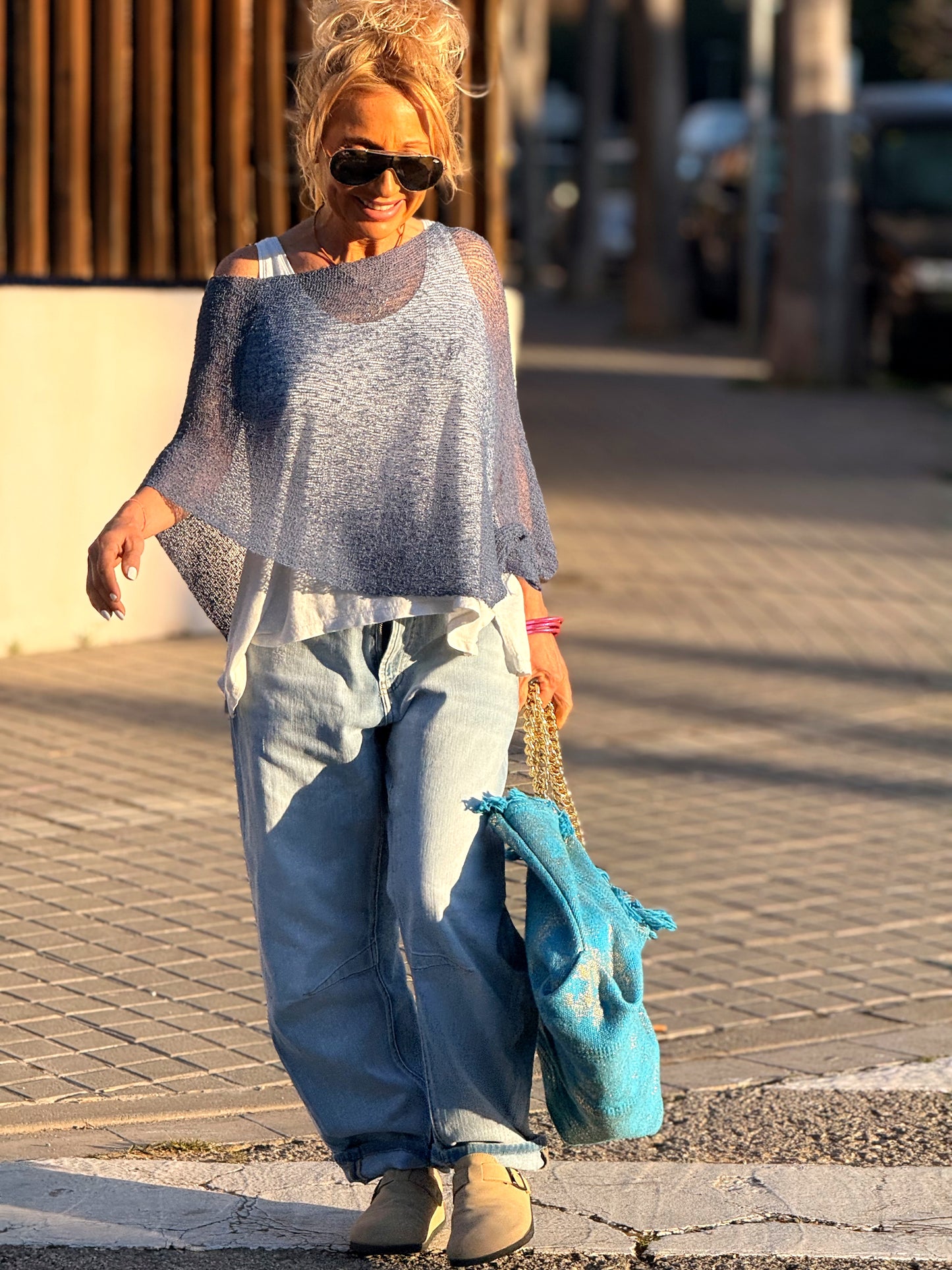 CAPA OVERSIZE ANNY MULTICOLOR
