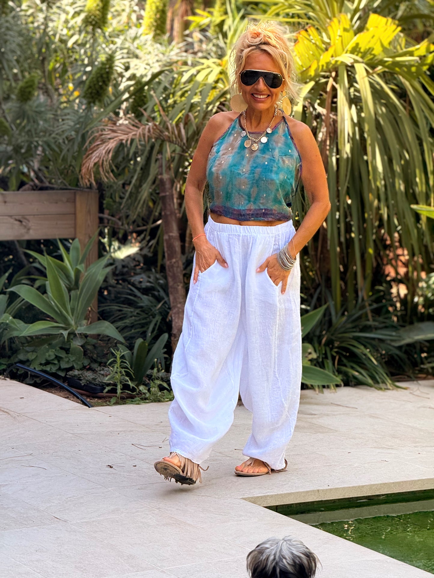 TOP CORTO INDY MULTICOLOR