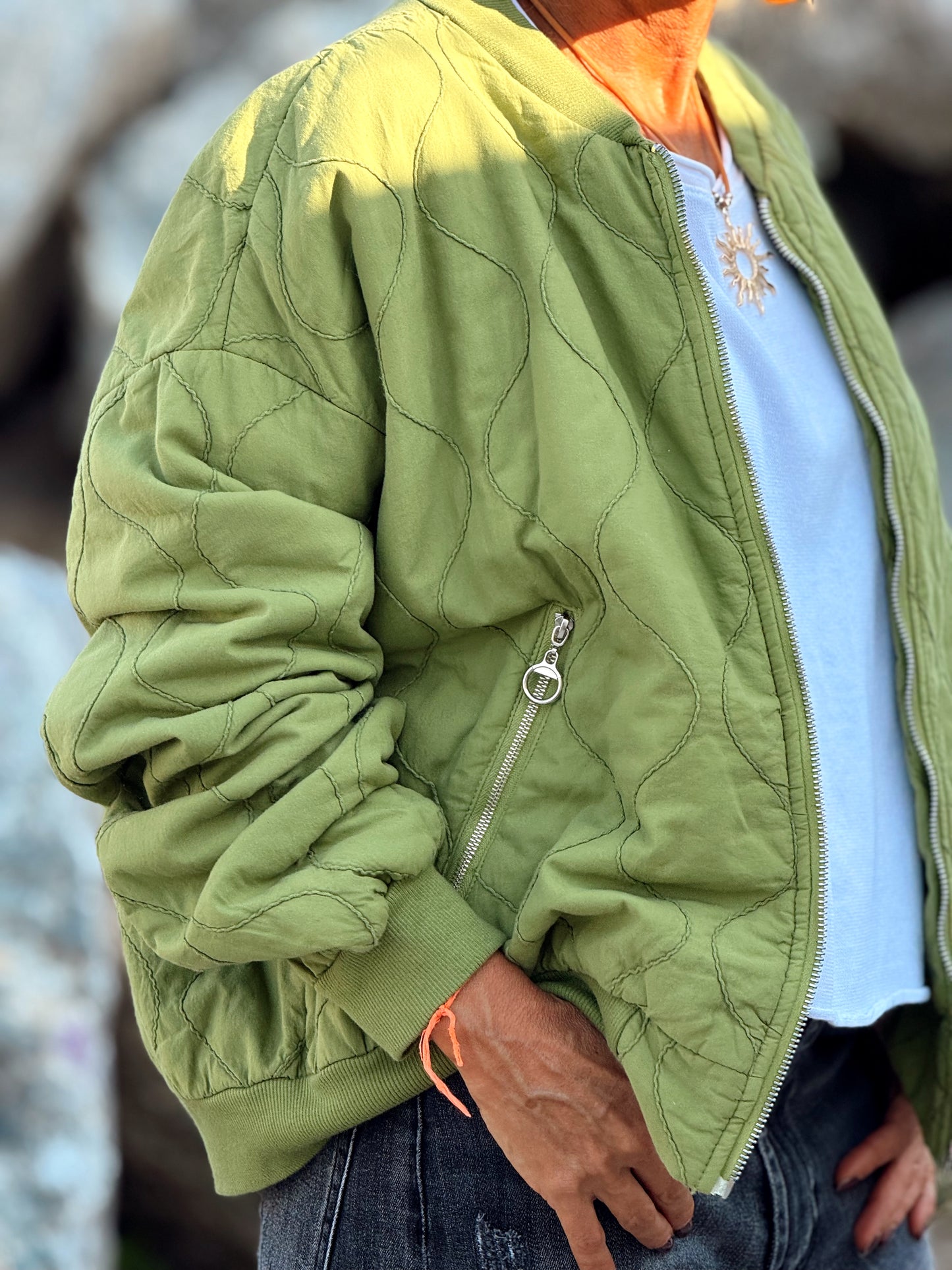 BOMBER FILIPA MULTICOLOR