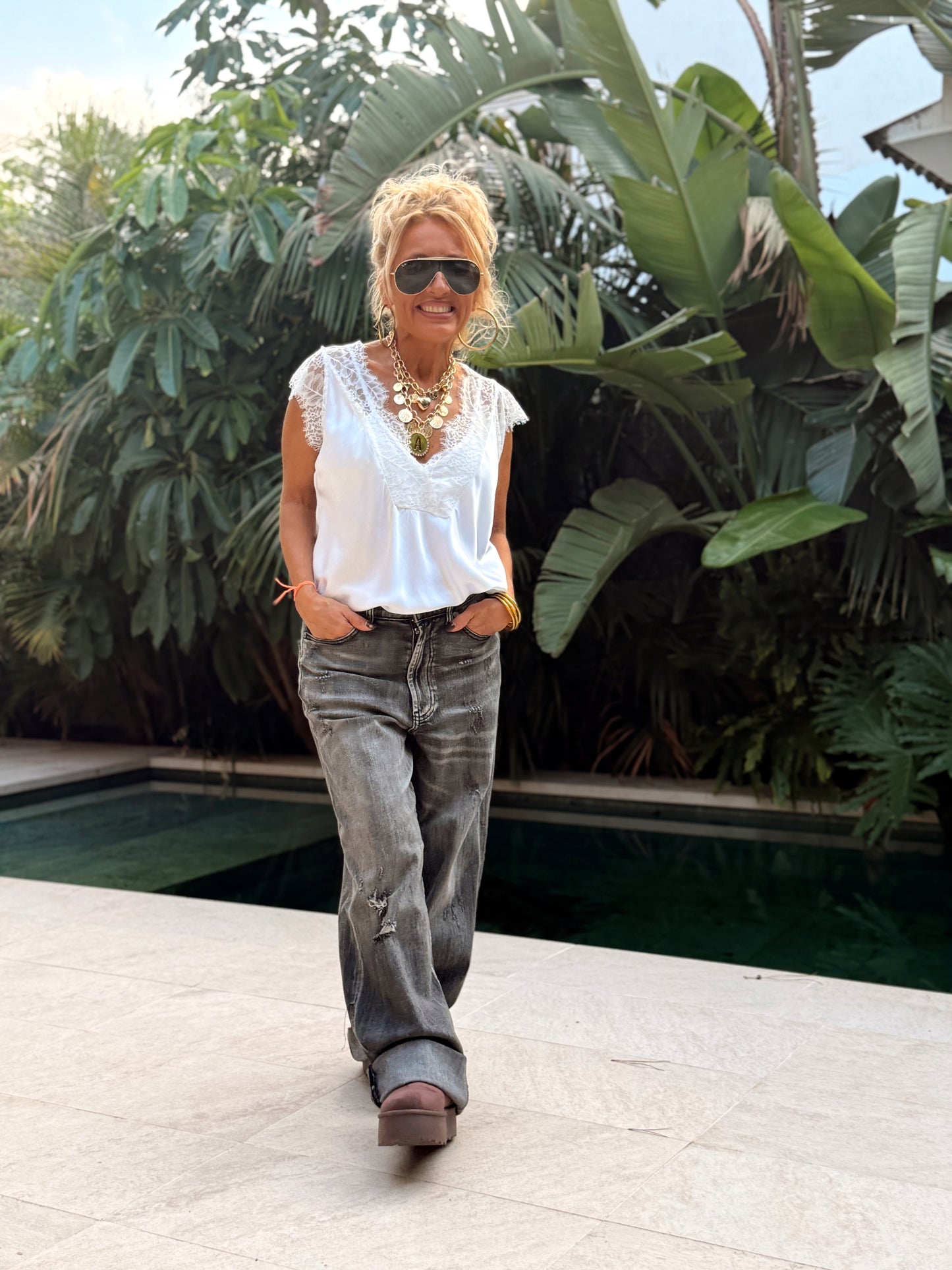 TOP LENCERO OVERSIZE STELLA MULTICOLOR