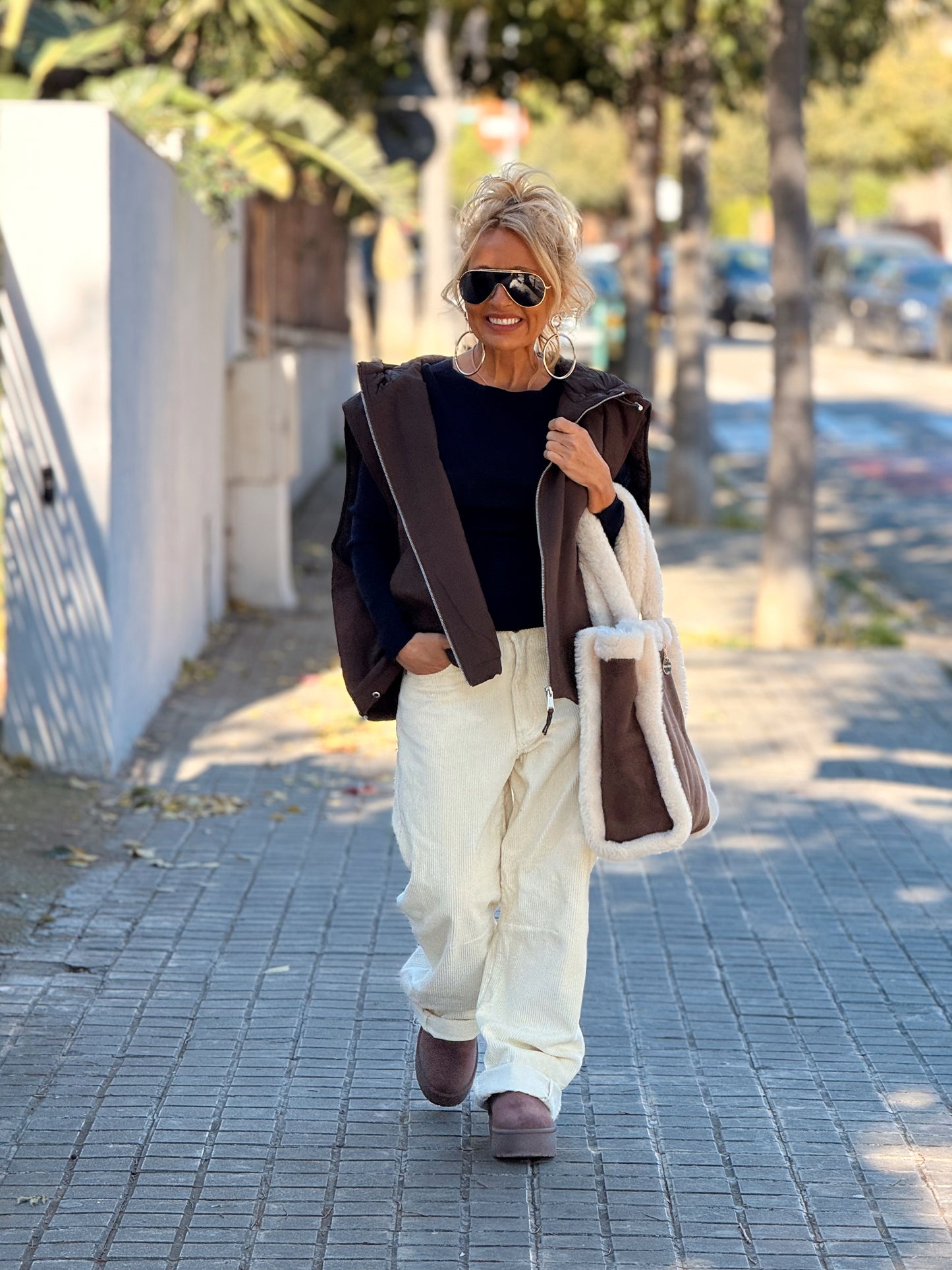 CHALECO SUPER OVERSIZE MARIO MULTICOLOR